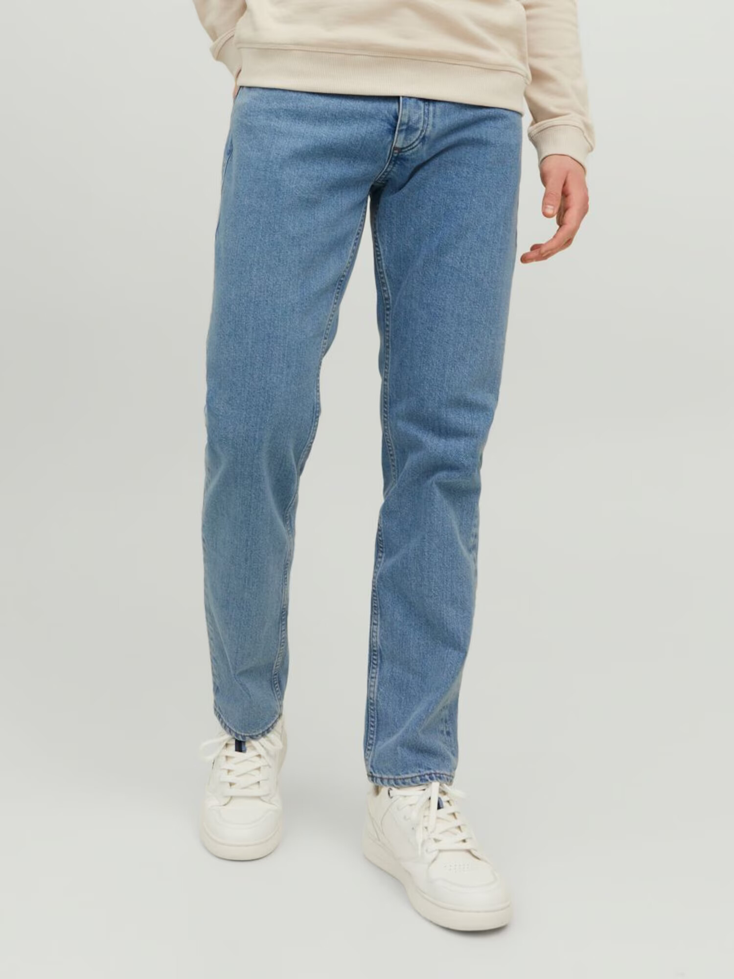 JACK & JONES Jeans 'Mike Evan' albastru denim - Pled.ro