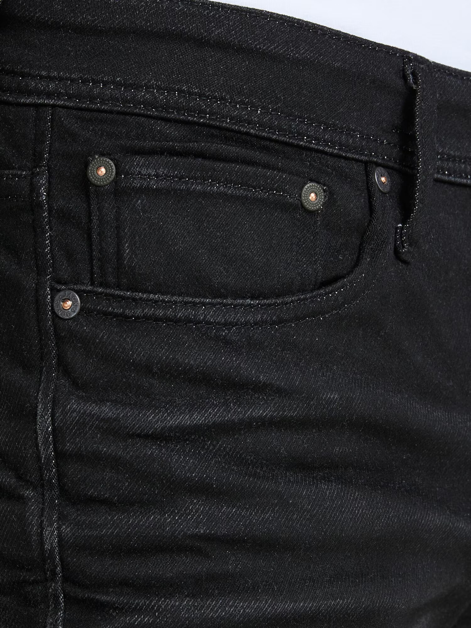 JACK & JONES Jeans 'Mike' negru - Pled.ro