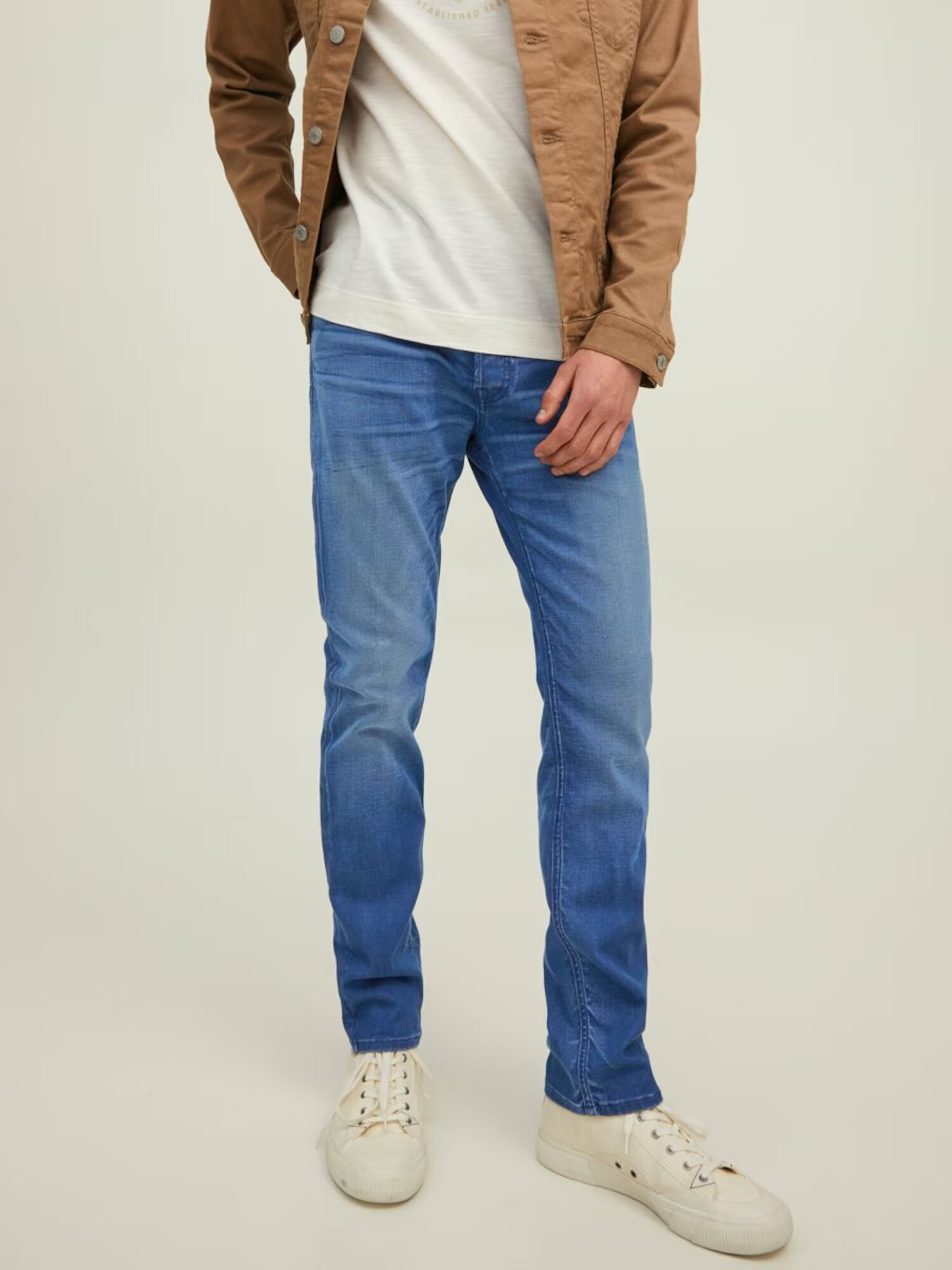 JACK & JONES Jeans 'Oliver' albastru denim - Pled.ro