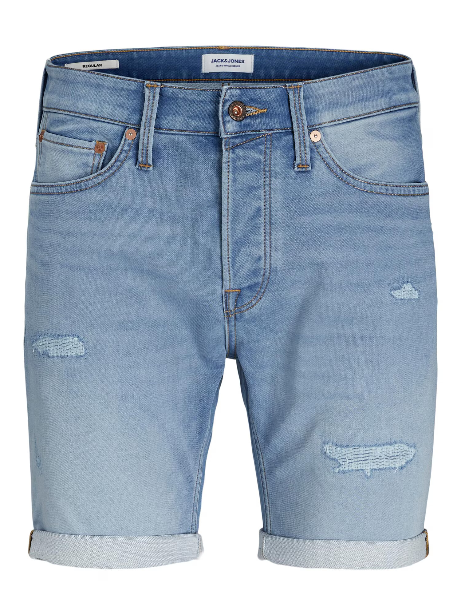 JACK & JONES Jeans 'Rick' albastru denim - Pled.ro