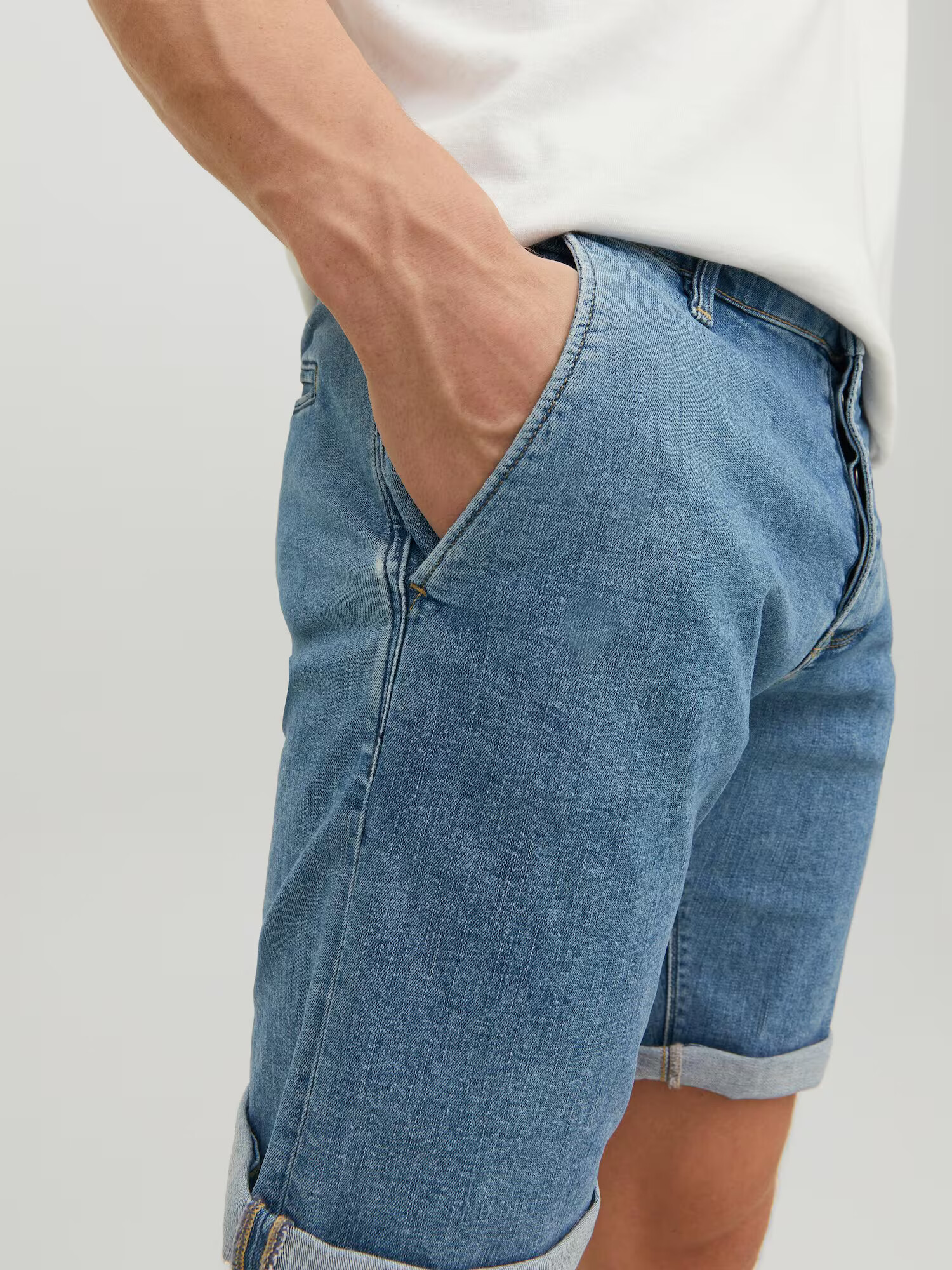 JACK & JONES Jeans 'Rick' albastru denim - Pled.ro