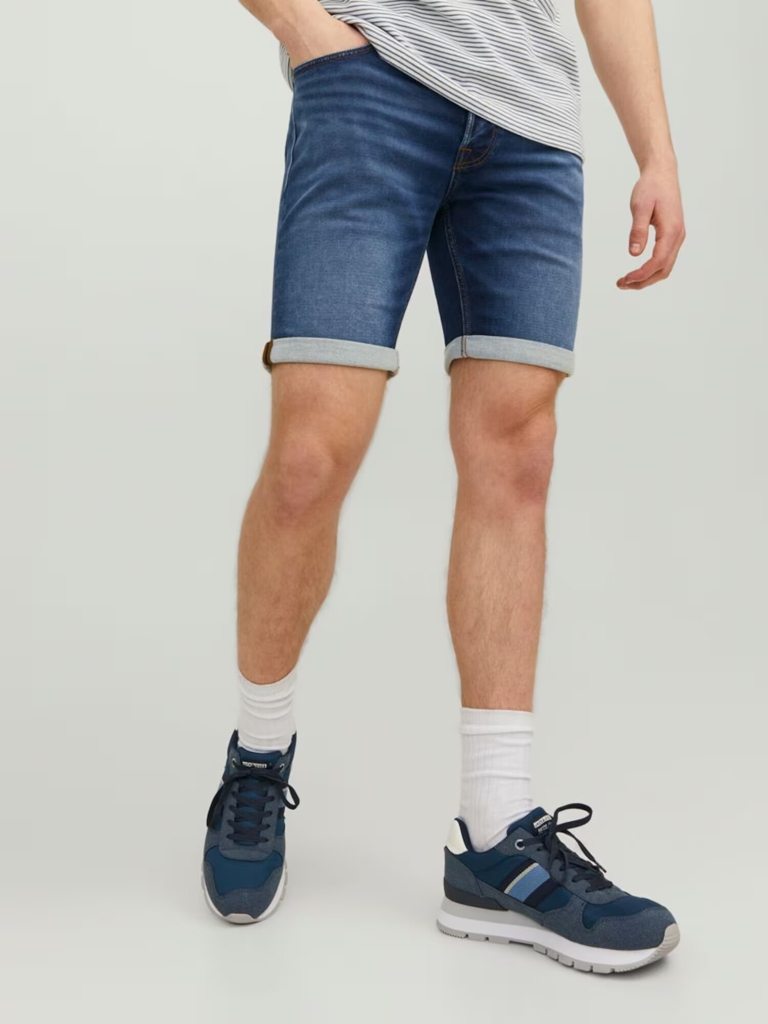 JACK & JONES Jeans 'Rick' albastru denim / albastru închis - Pled.ro