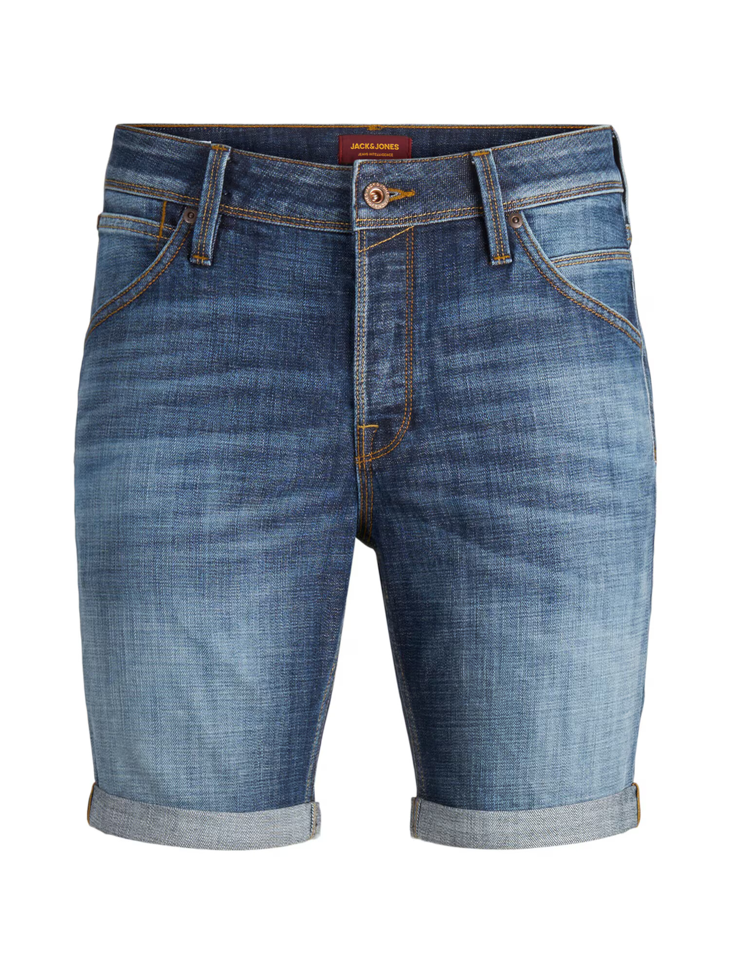 JACK & JONES Jeans 'Rick Fox' albastru denim - Pled.ro