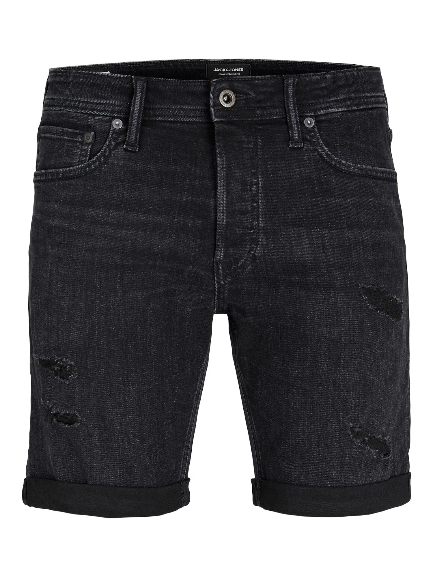 JACK & JONES Jeans 'Rick' negru denim - Pled.ro