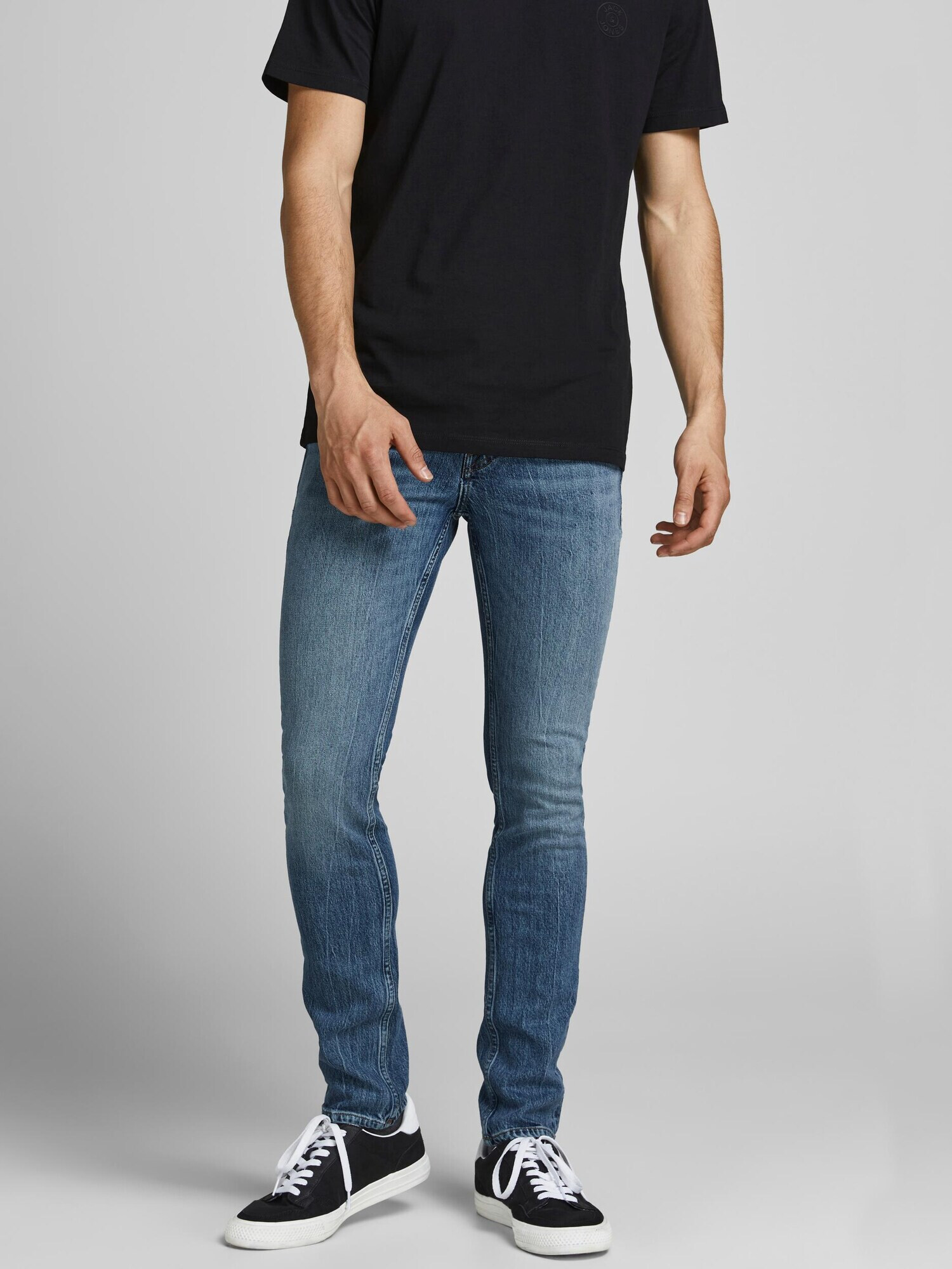 JACK & JONES Jeans 'Tim' albastru denim - Pled.ro