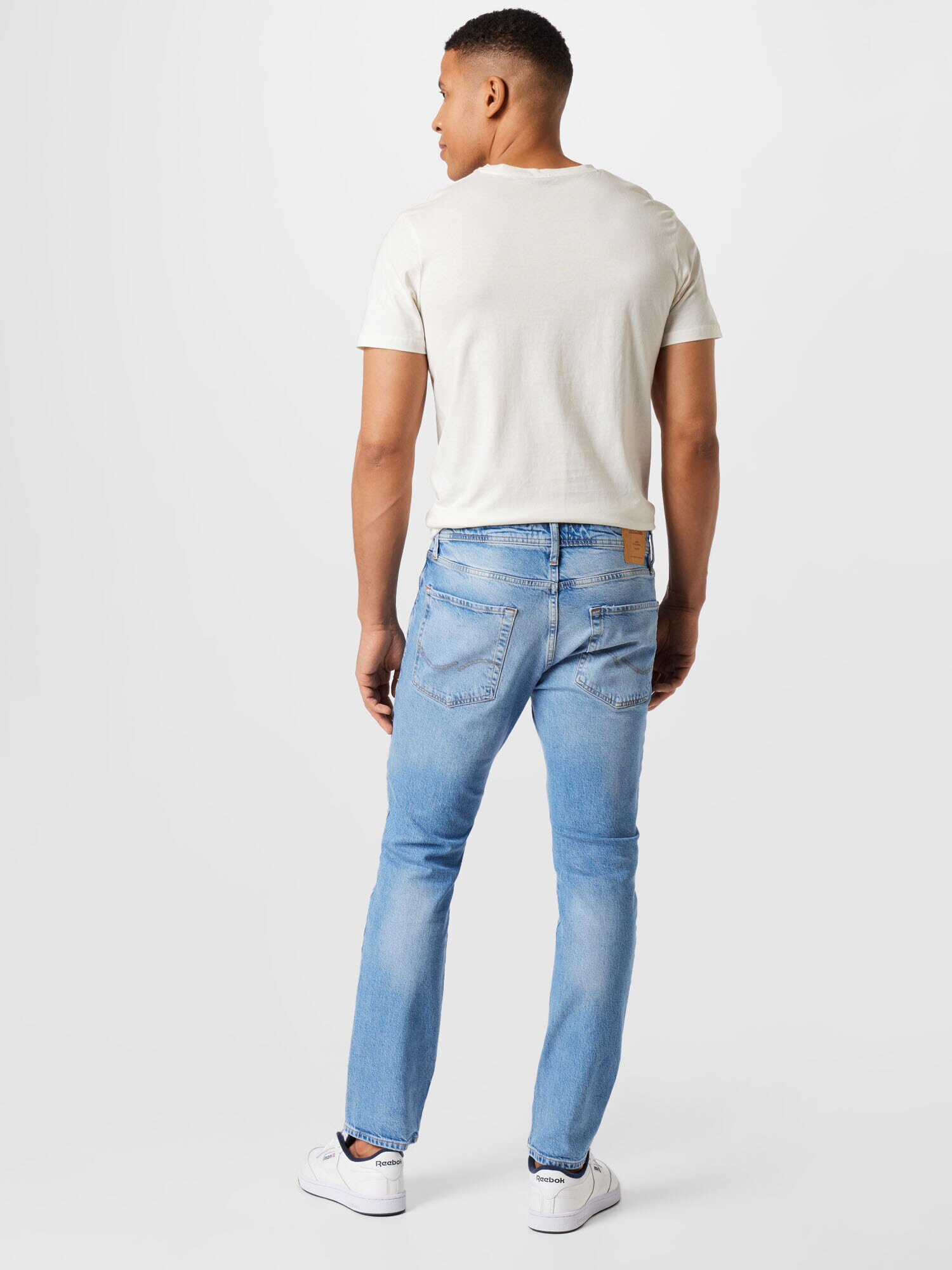 JACK & JONES Jeans 'Tim' albastru denim - Pled.ro