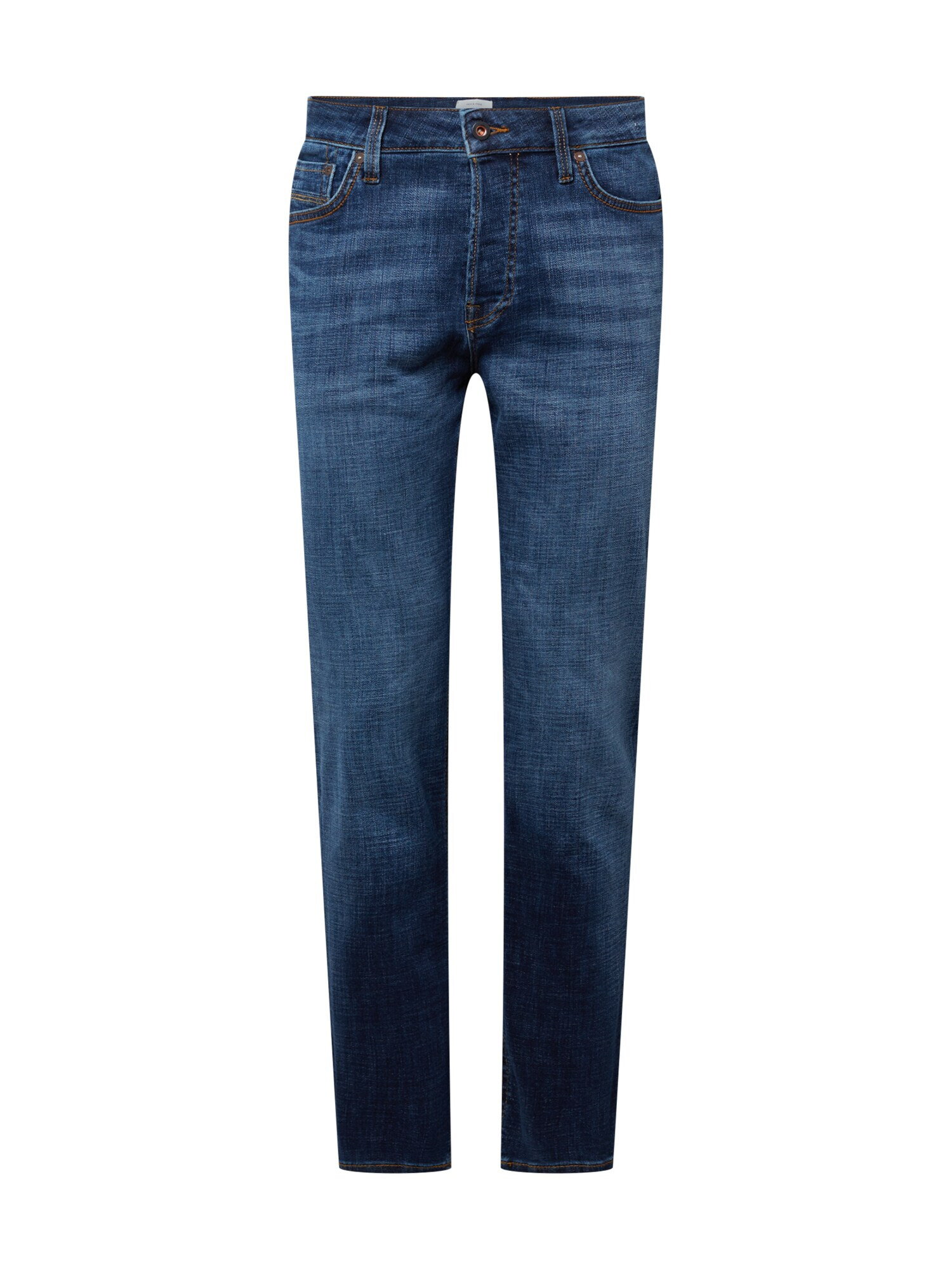 JACK & JONES Jeans 'Tim' albastru închis - Pled.ro