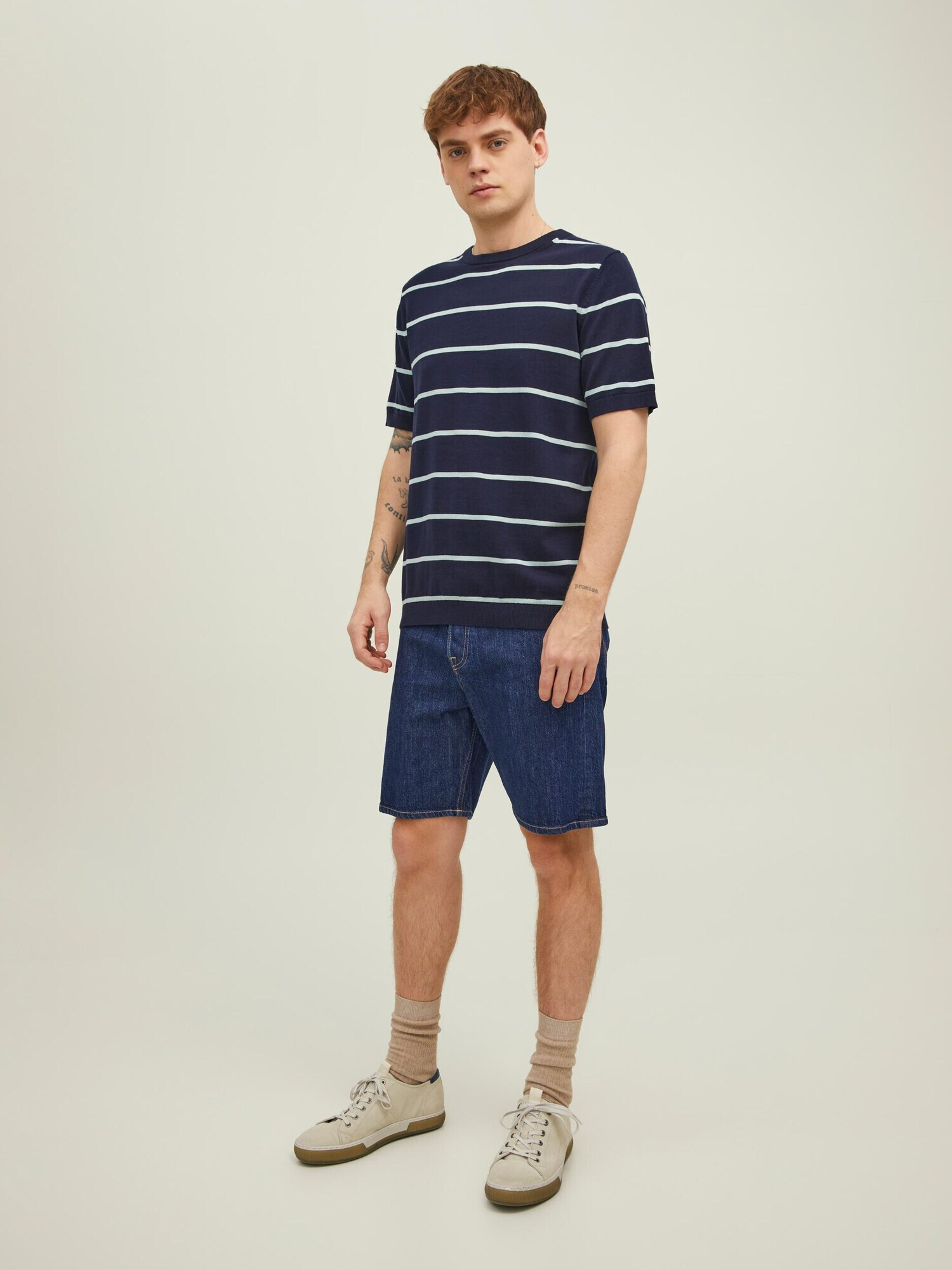 JACK & JONES Jeans 'TONY' albastru închis - Pled.ro