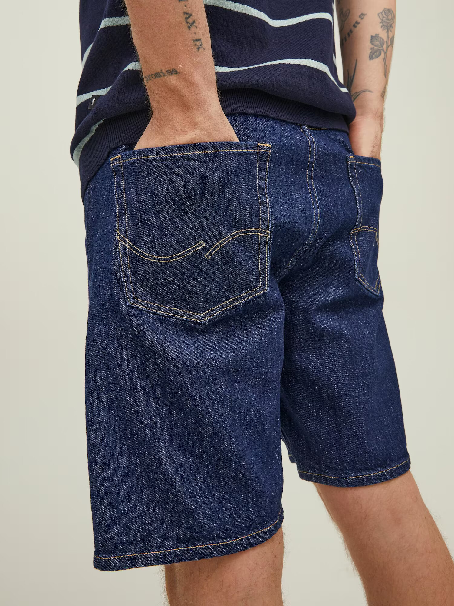 JACK & JONES Jeans 'TONY' albastru închis - Pled.ro