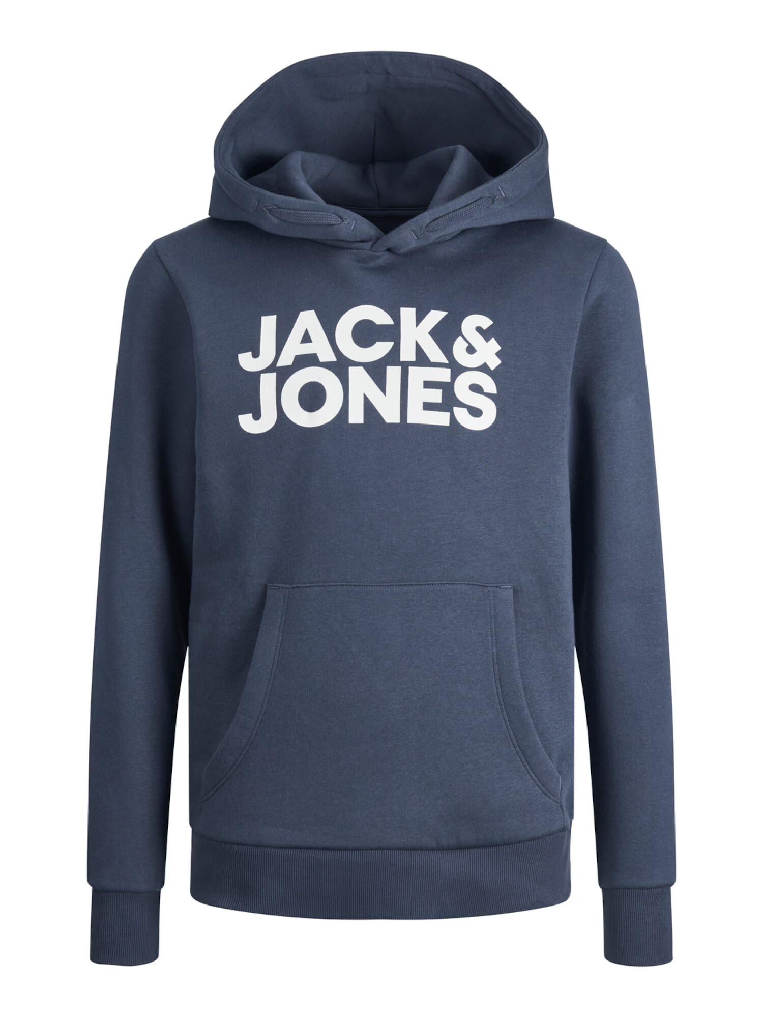 Jack & Jones Junior Bluză de molton albastru / alb - Pled.ro