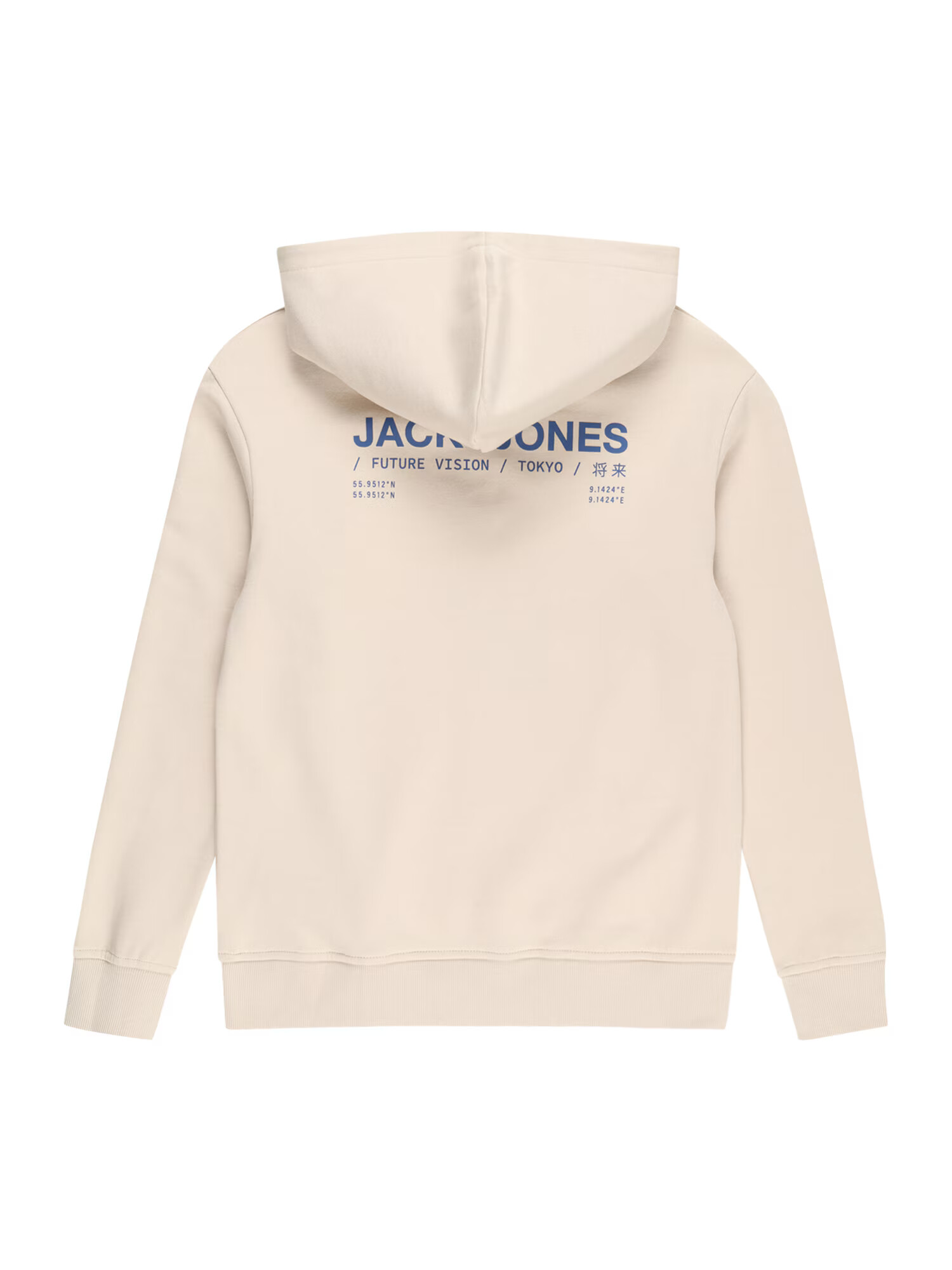 Jack & Jones Junior Bluză de molton bej / albastru / alb - Pled.ro