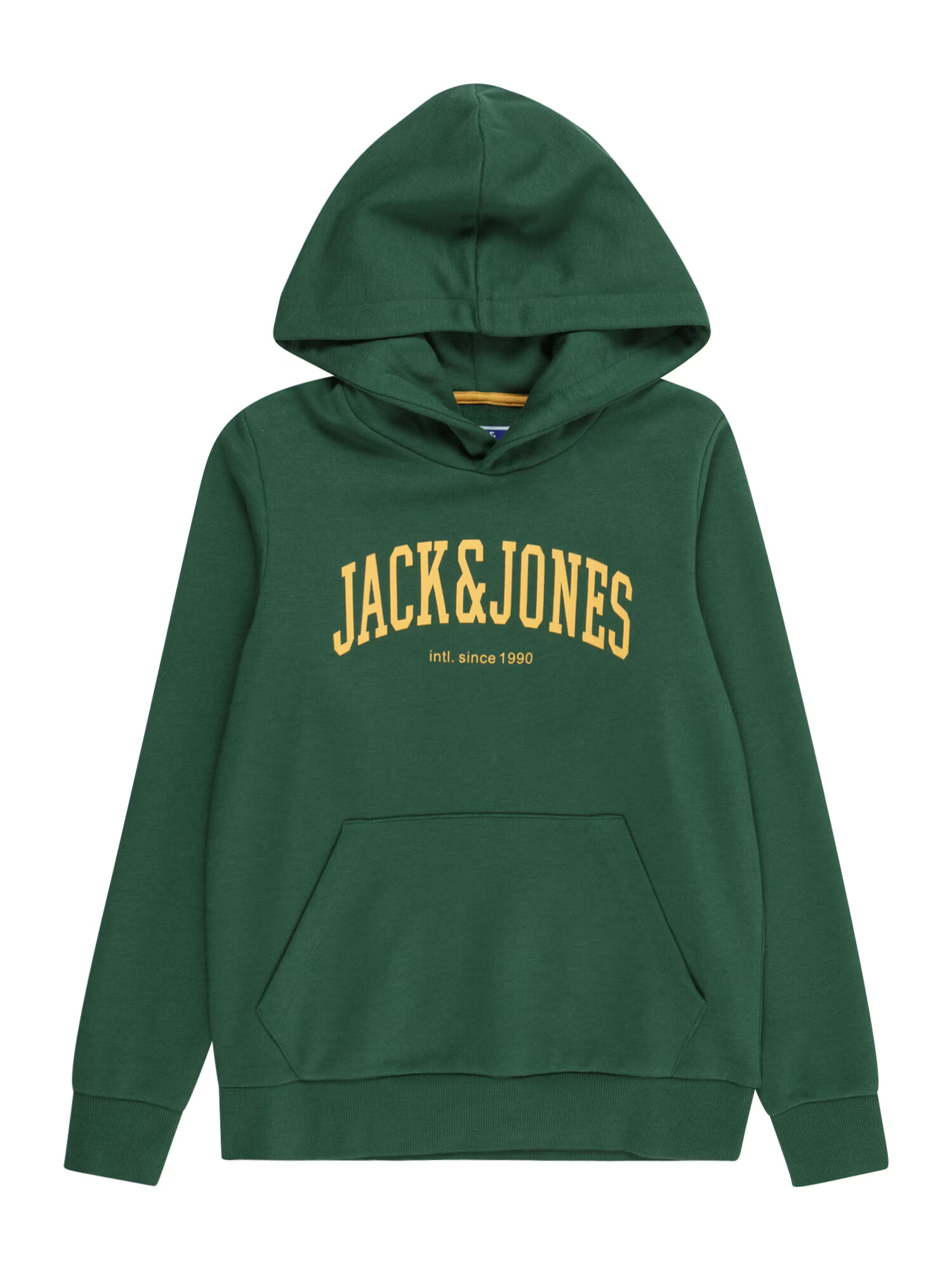 Jack & Jones Junior Bluză de molton 'JOSH' galben / verde pin - Pled.ro