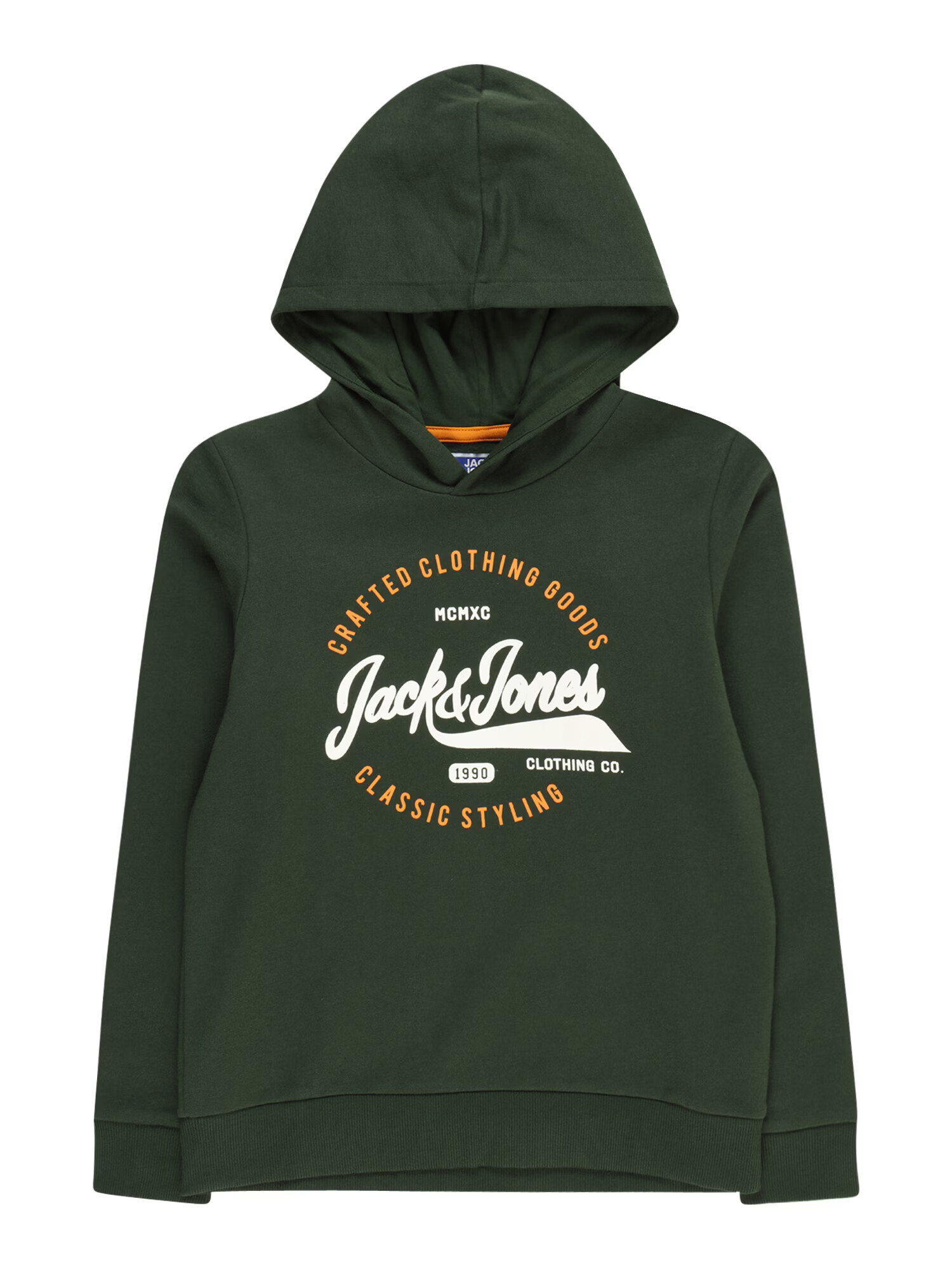 Jack & Jones Junior Bluză de molton 'MIKK' galben / verde / alb - Pled.ro