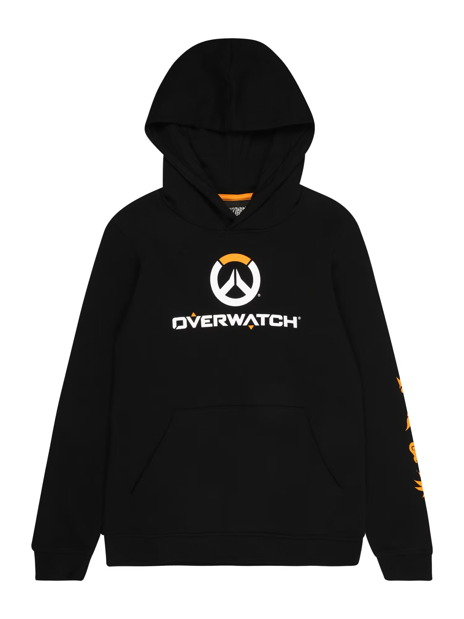 Jack & Jones Junior Bluză de molton 'OVERWATCH' portocaliu / negru / alb - Pled.ro