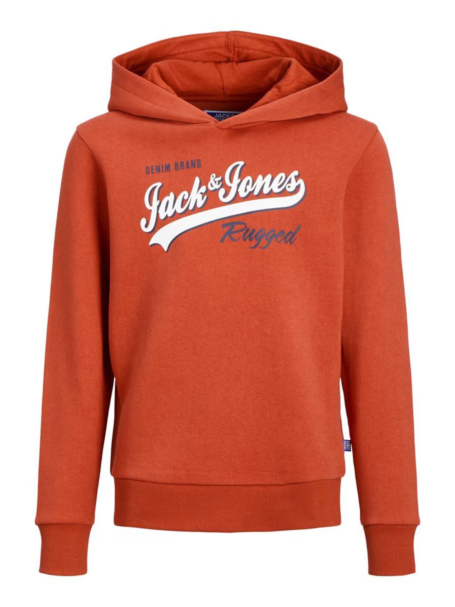 Jack & Jones Junior Bluză de molton portocaliu / roșu ruginiu - Pled.ro