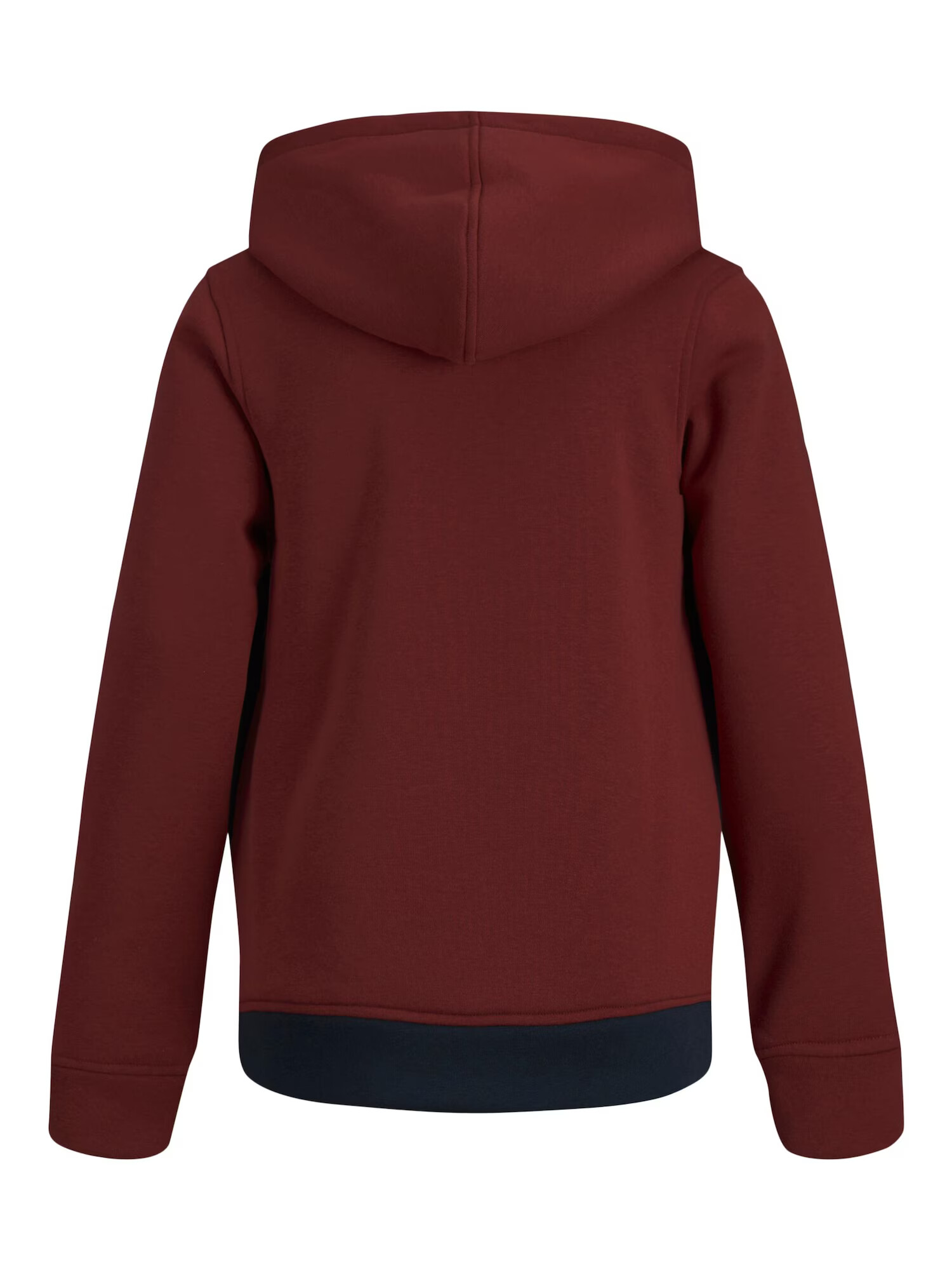 Jack & Jones Junior Bluză de molton 'Urban' bleumarin / roşu închis / alb - Pled.ro