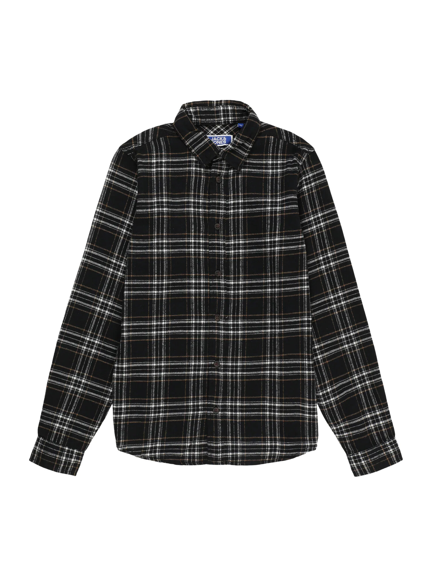 Jack & Jones Junior Cămașă bej / negru / alb - Pled.ro