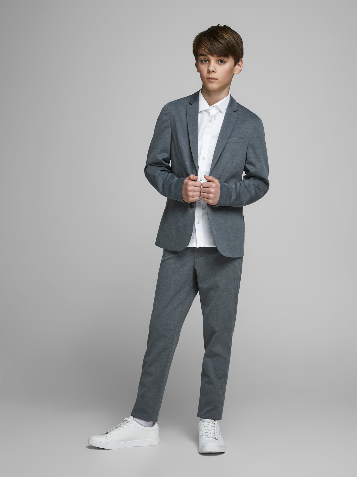 Jack & Jones Junior Cămașă 'Parma' alb - Pled.ro