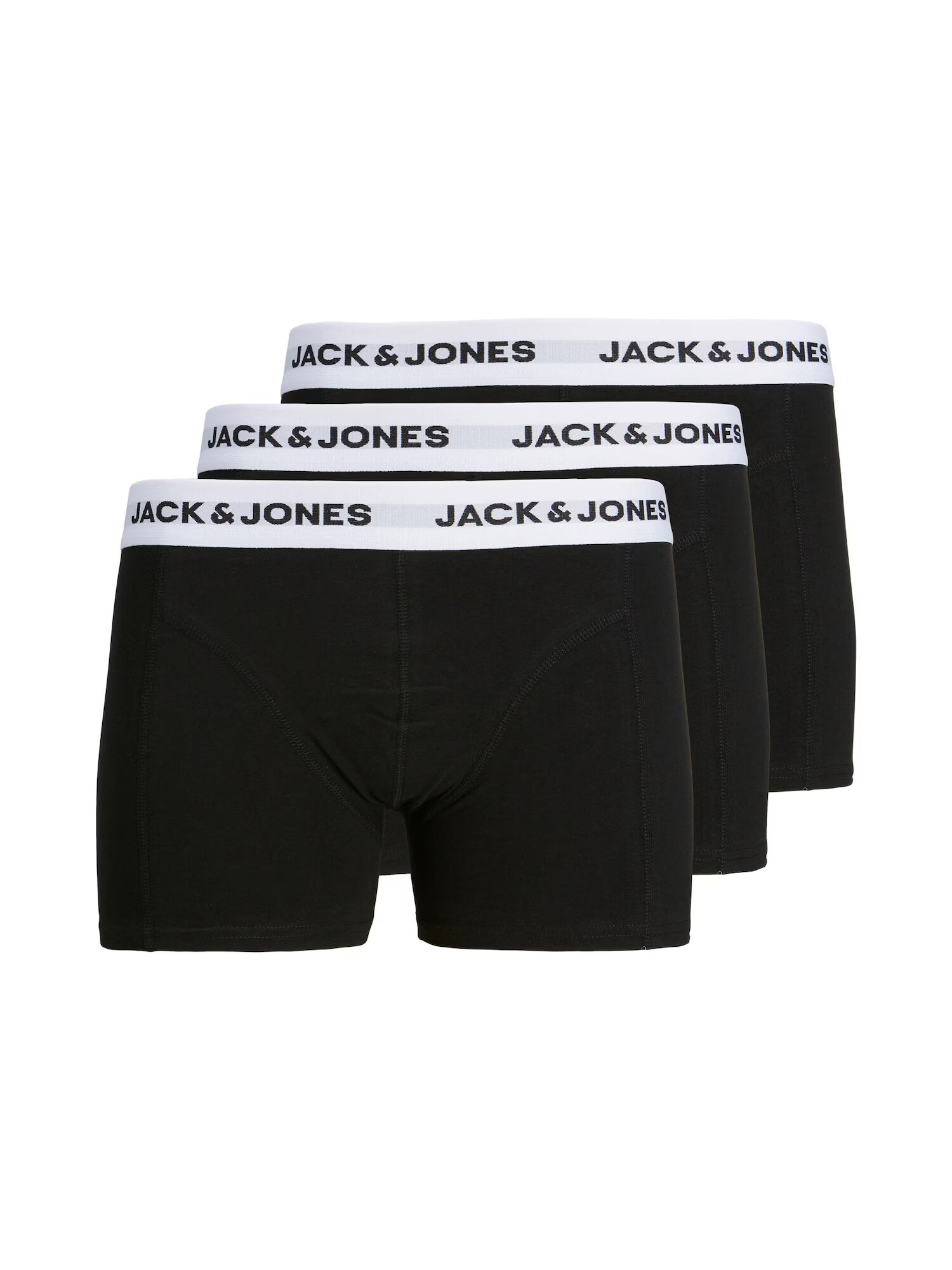 Jack & Jones Junior Chiloţi negru / alb - Pled.ro