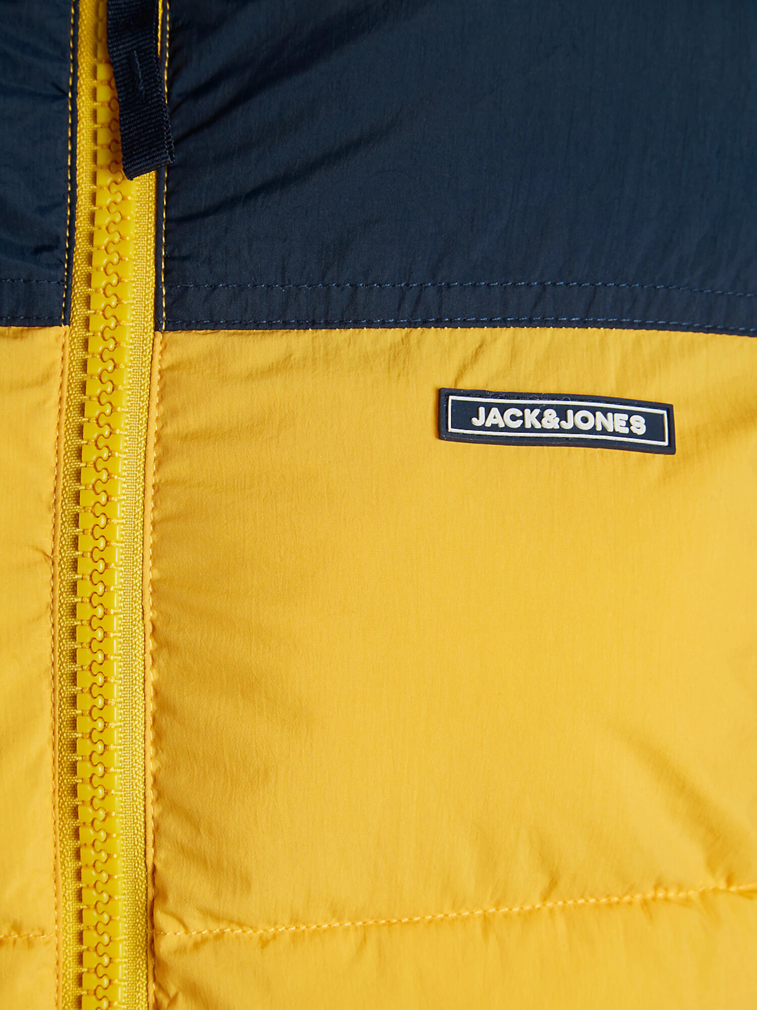 Jack & Jones Junior Geacă de iarnă 'Spector' albastru noapte / galben auriu - Pled.ro