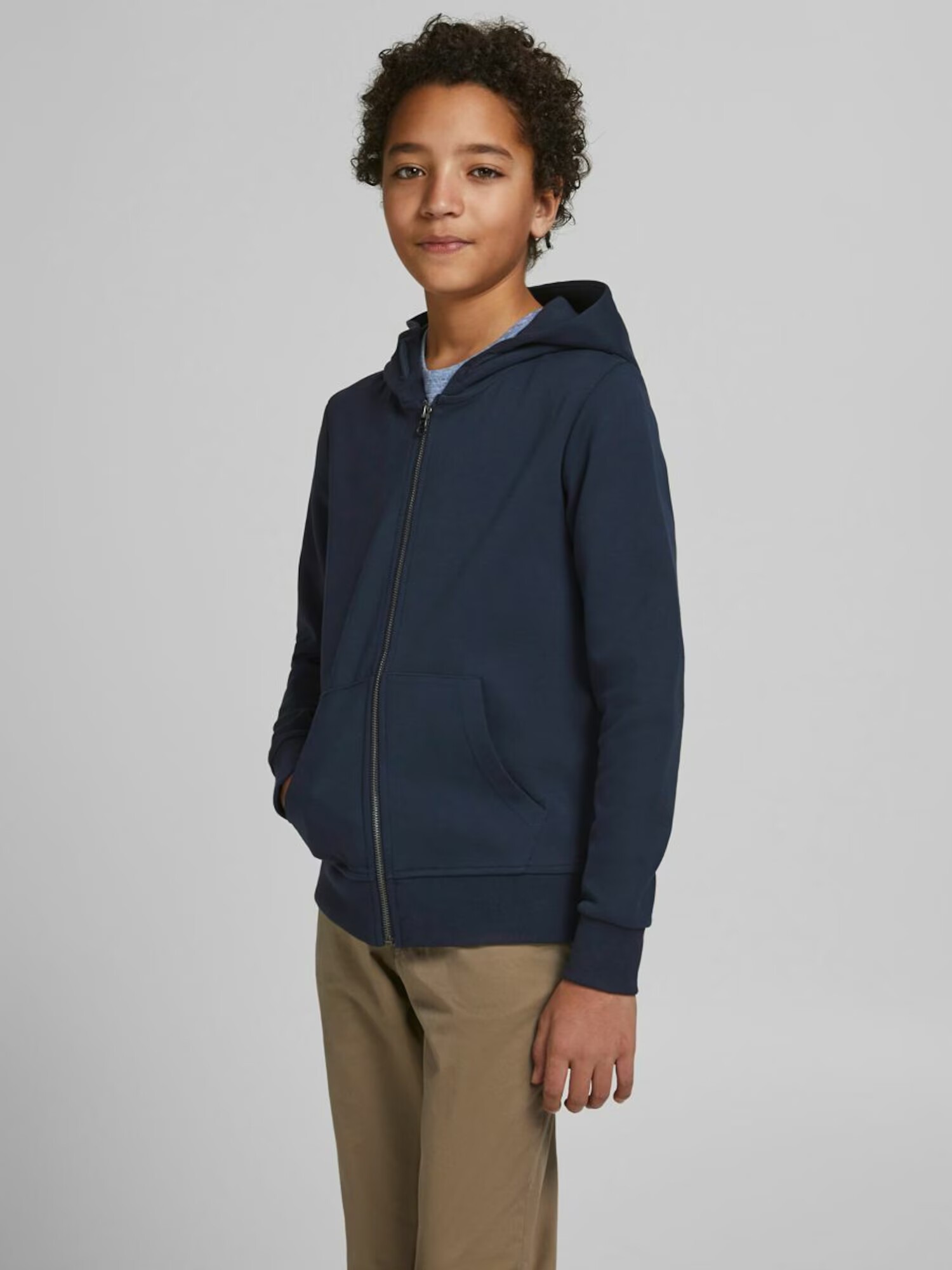 Jack & Jones Junior Hanorac bleumarin - Pled.ro