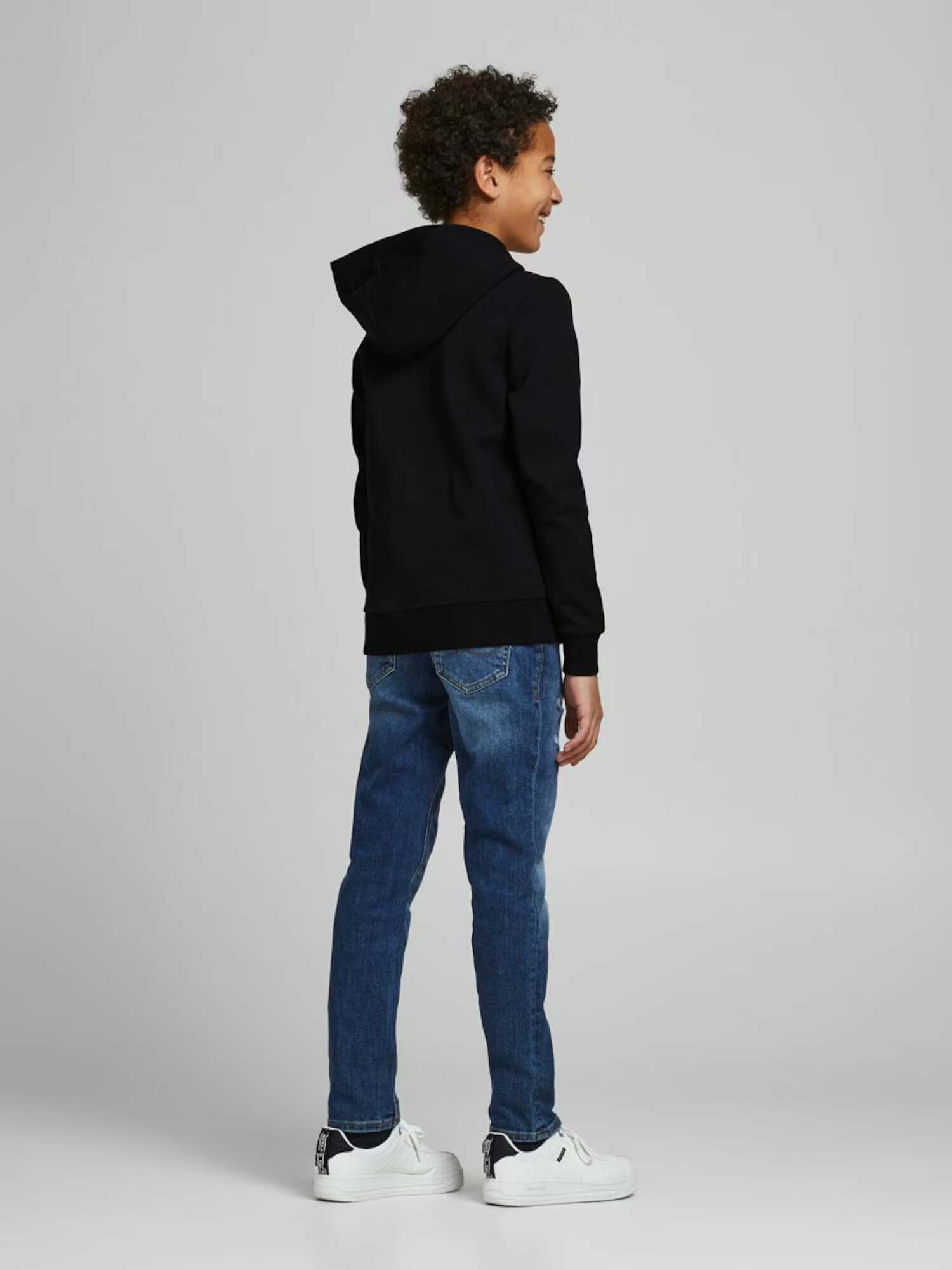 Jack & Jones Junior Hanorac negru - Pled.ro