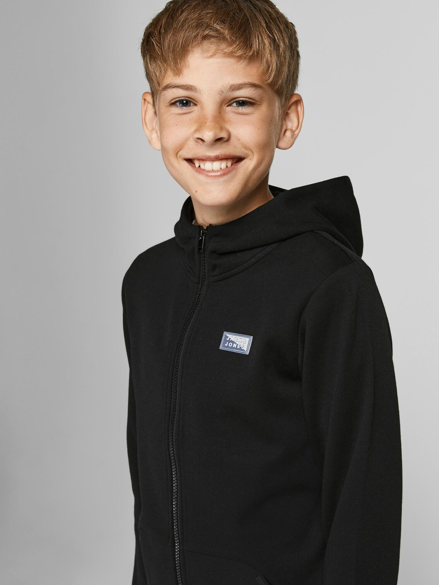 Jack & Jones Junior Hanorac negru - Pled.ro