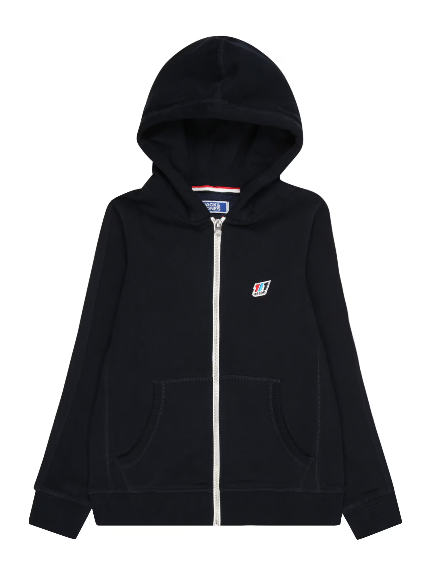 Jack & Jones Junior Hanorac 'SLOPE' bleumarin / azuriu / roșu / alb - Pled.ro