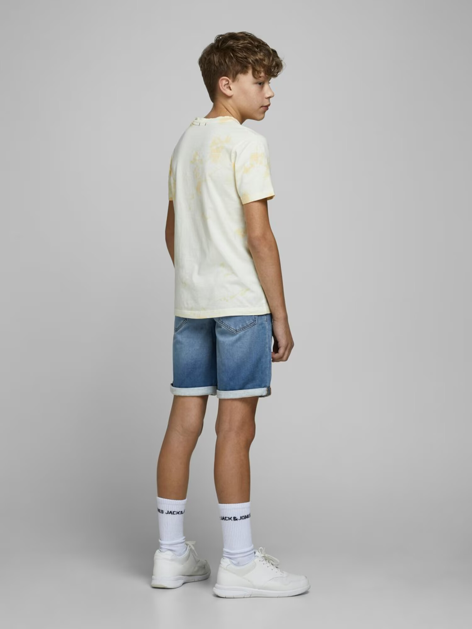 Jack & Jones Junior Jeans 'Rick' albastru denim - Pled.ro