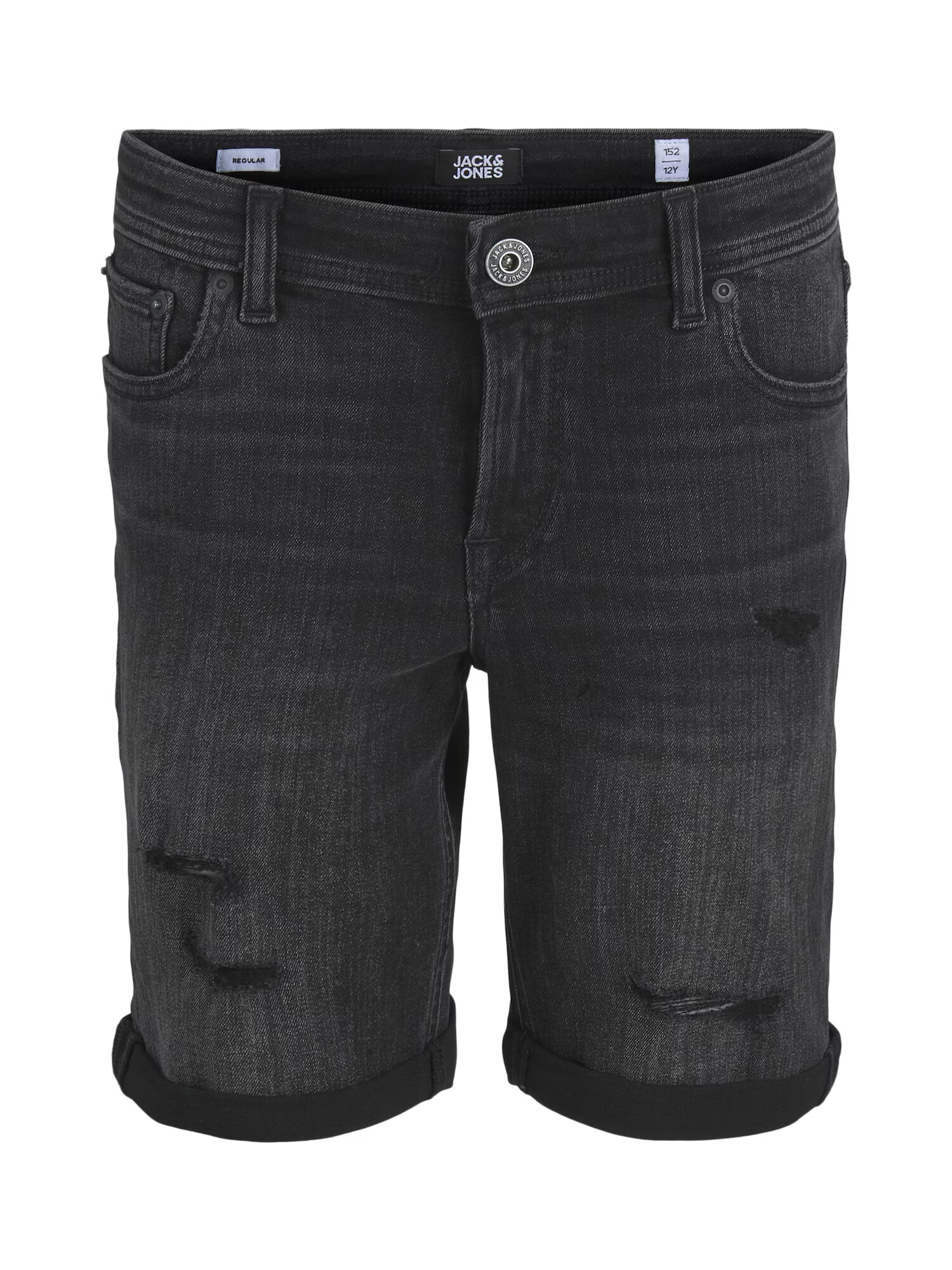 Jack & Jones Junior Jeans 'Rick' negru - Pled.ro