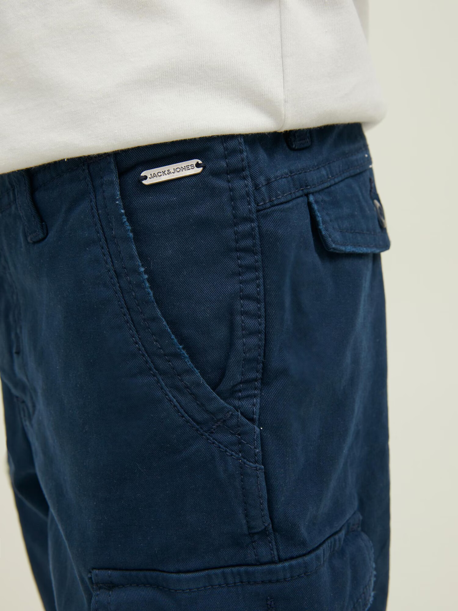 Jack & Jones Junior Pantaloni bleumarin - Pled.ro