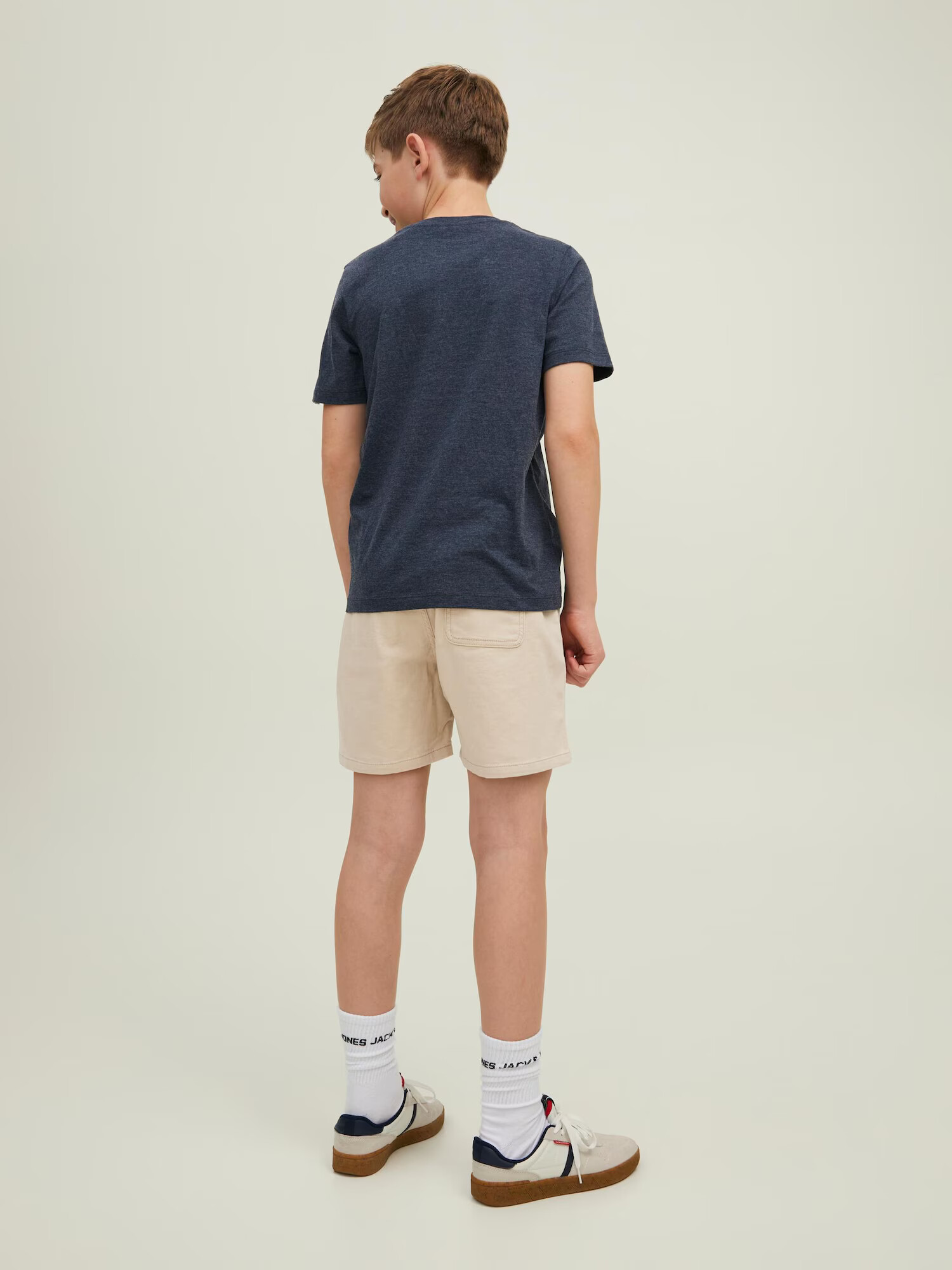 Jack & Jones Junior Pantaloni 'Jeff' bej - Pled.ro