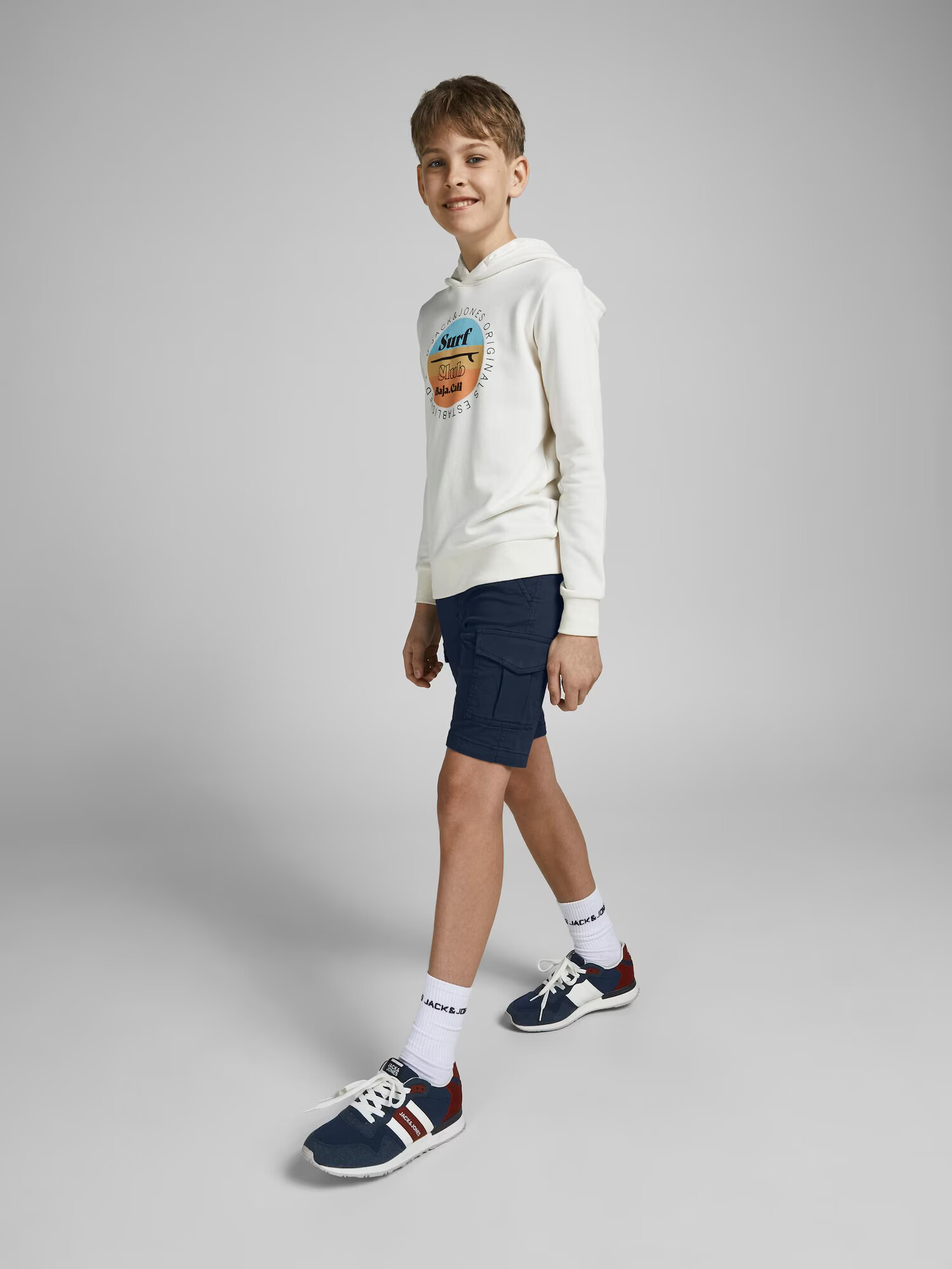 Jack & Jones Junior Pantaloni 'JOE' bleumarin - Pled.ro