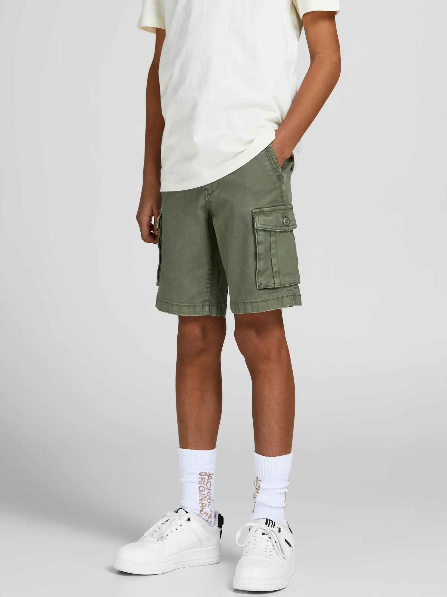 Jack & Jones Junior Pantaloni kaki - Pled.ro