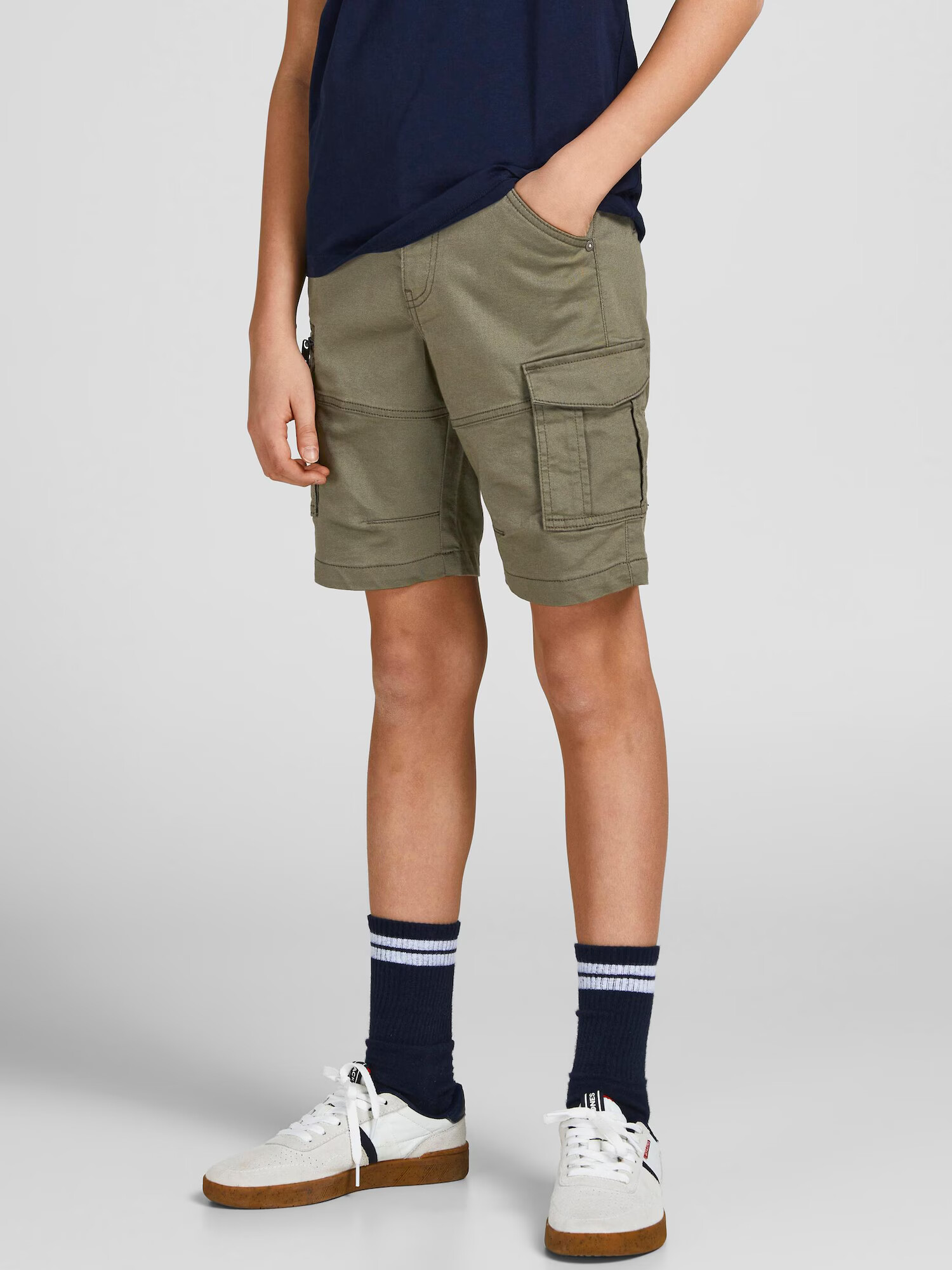 Jack & Jones Junior Pantaloni oliv - Pled.ro