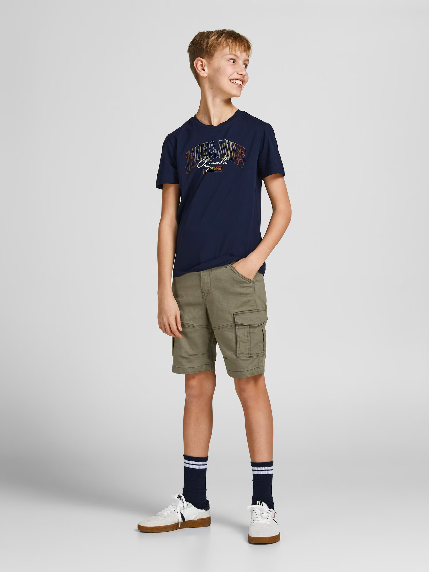 Jack & Jones Junior Pantaloni oliv - Pled.ro