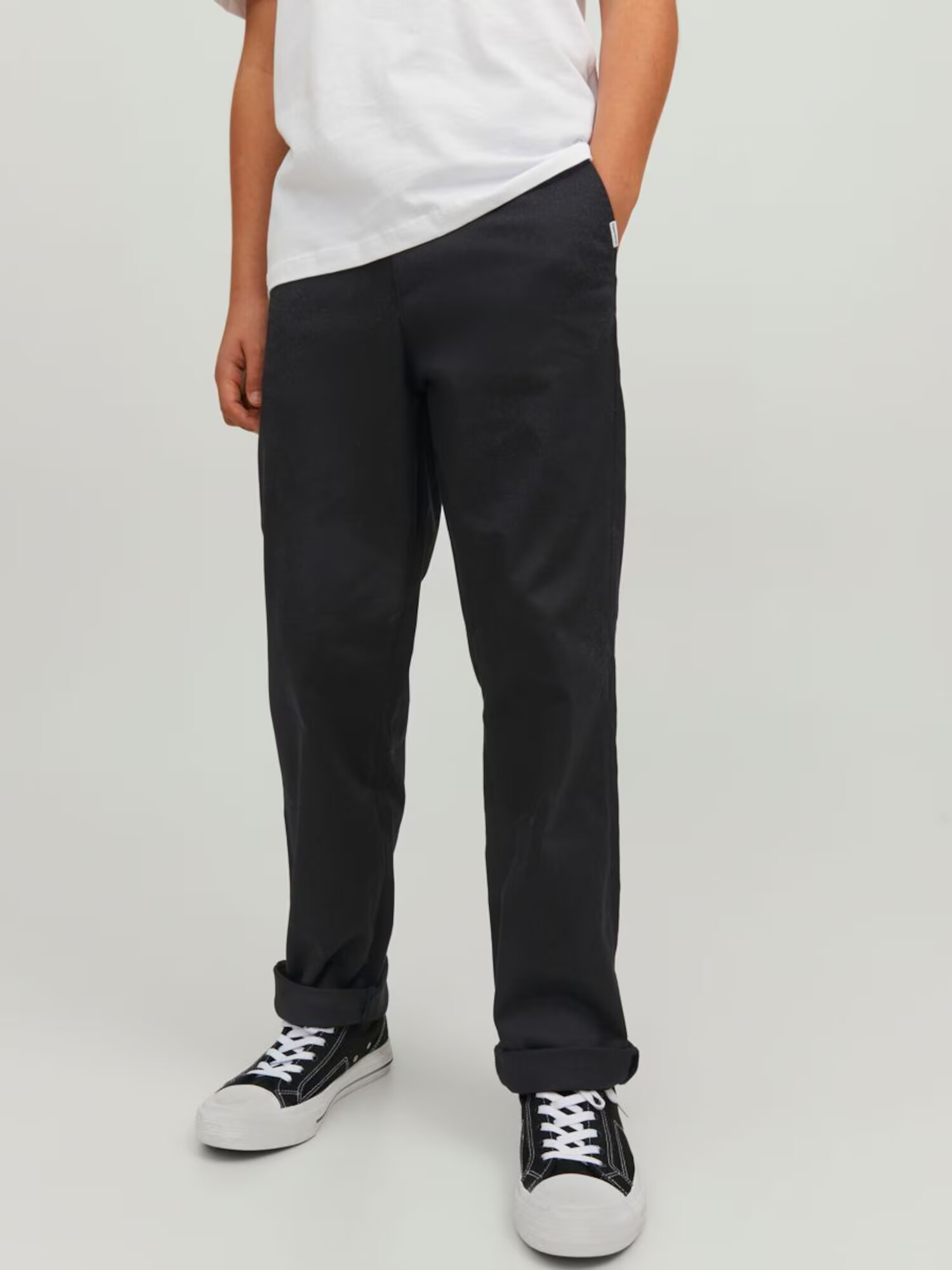 Jack & Jones Junior Pantaloni 'Pablo' negru - Pled.ro