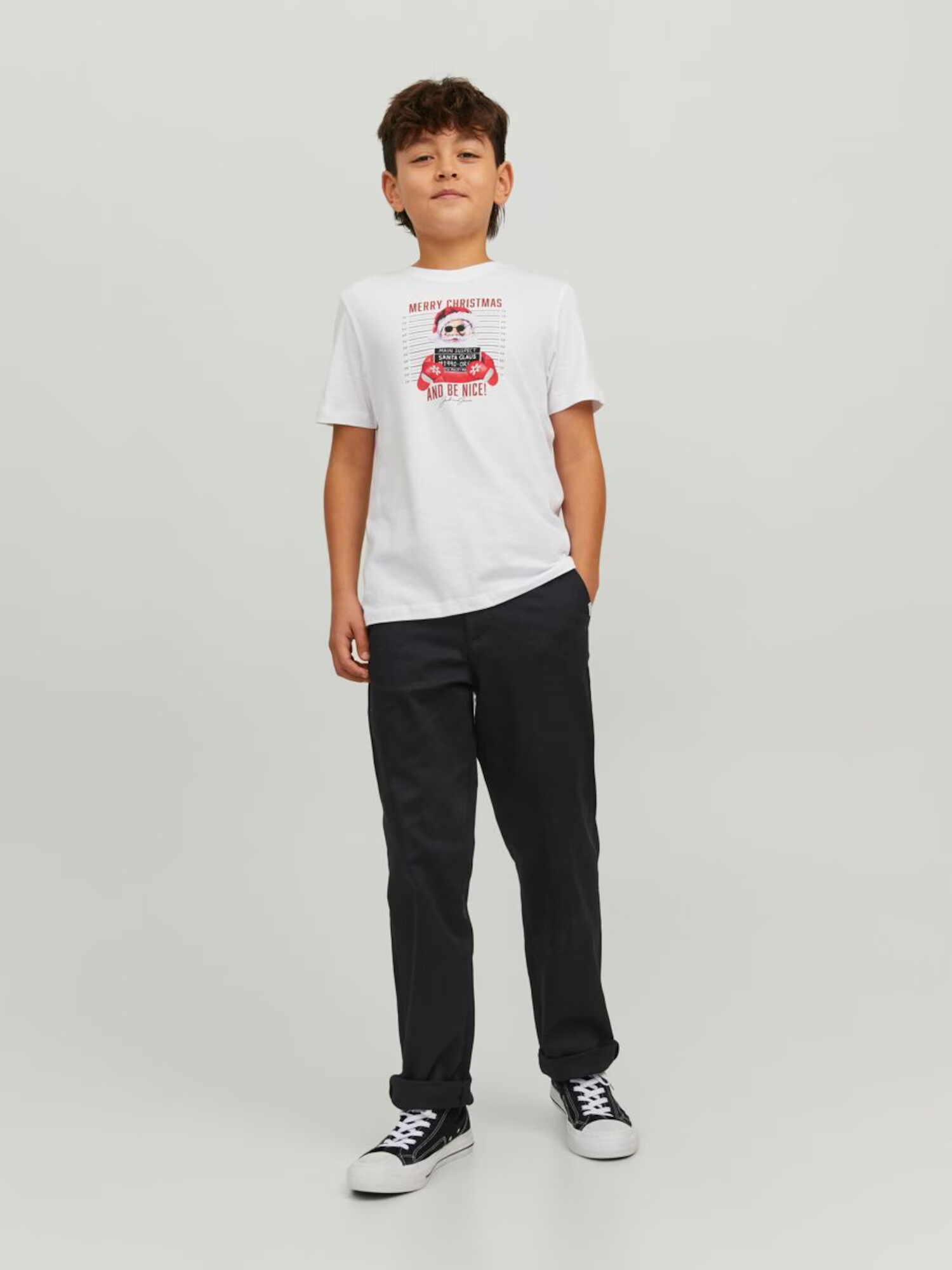 Jack & Jones Junior Pantaloni 'Pablo' negru - Pled.ro