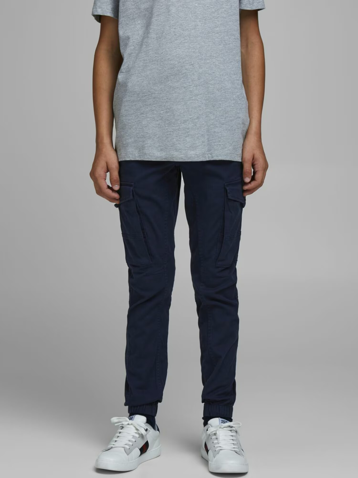 Jack & Jones Junior Pantaloni 'Paul' bleumarin - Pled.ro