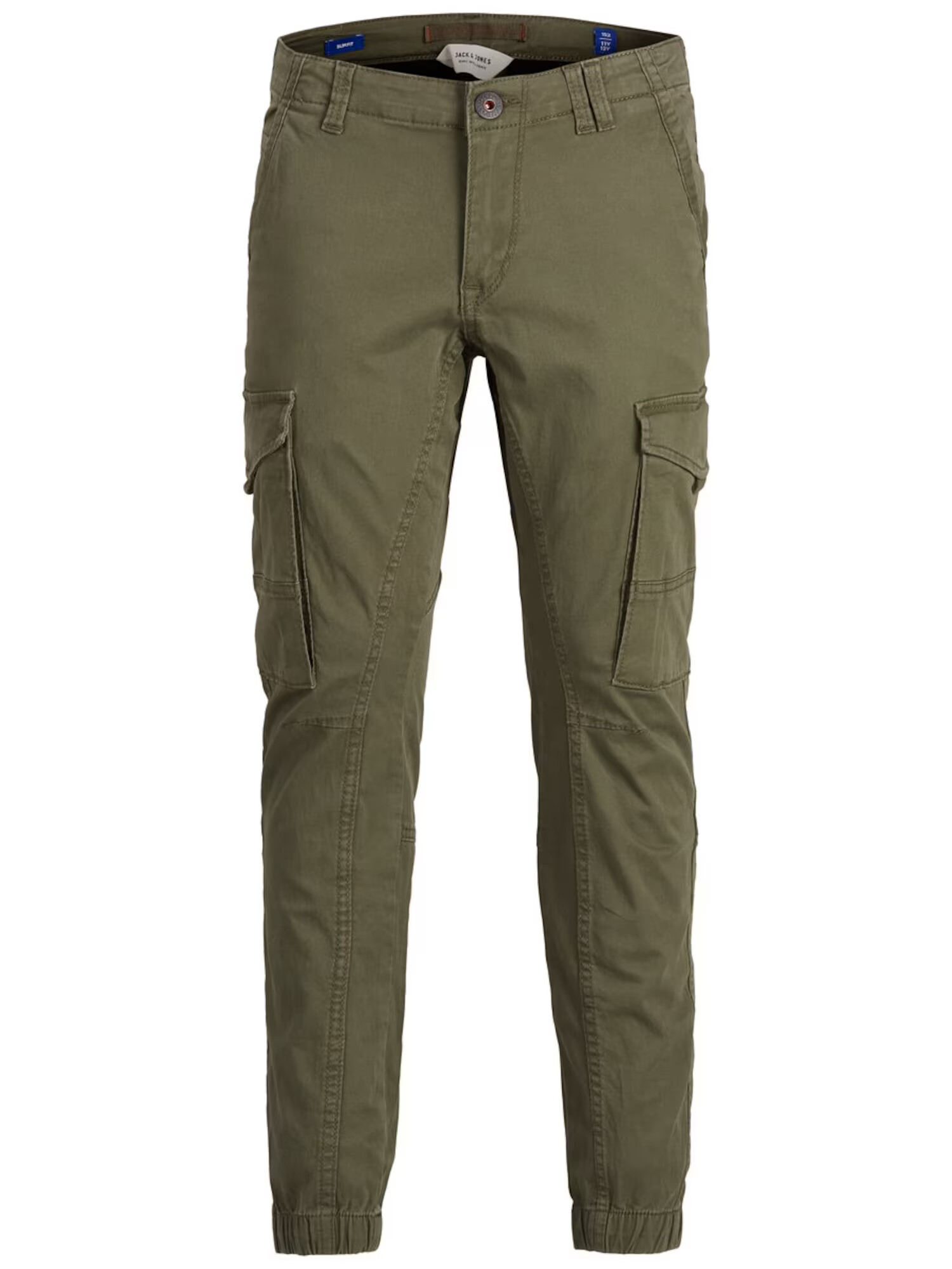 Jack & Jones Junior Pantaloni 'Paul' kaki - Pled.ro