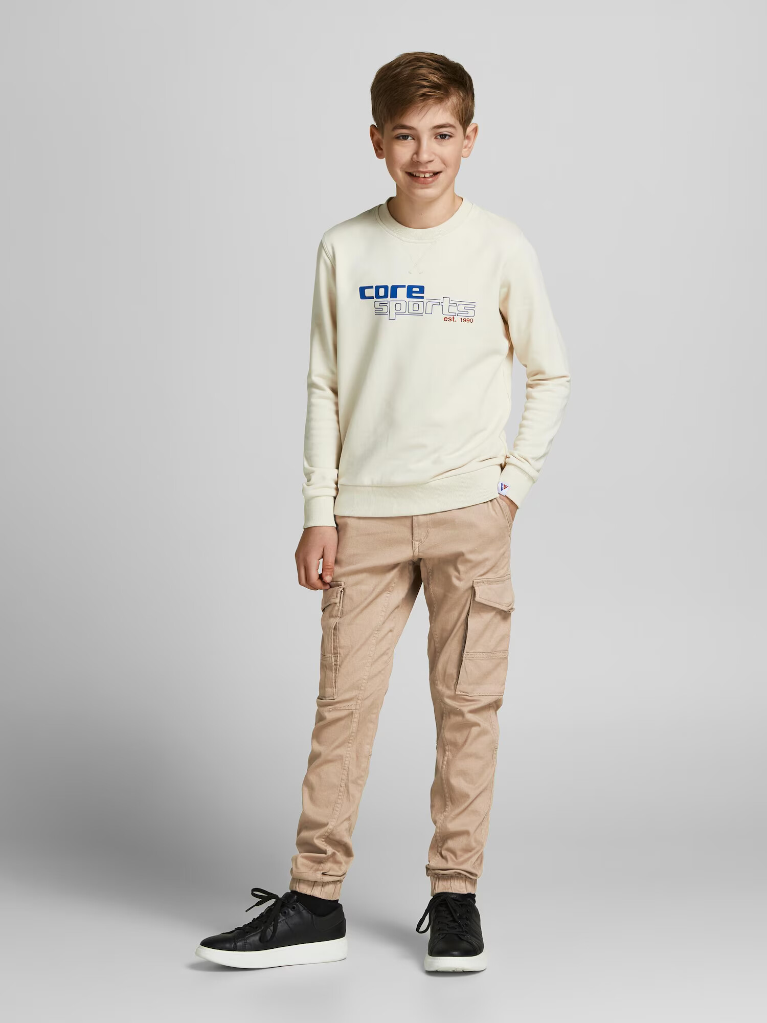 Jack & Jones Junior Pantaloni 'Paul' maro deschis - Pled.ro