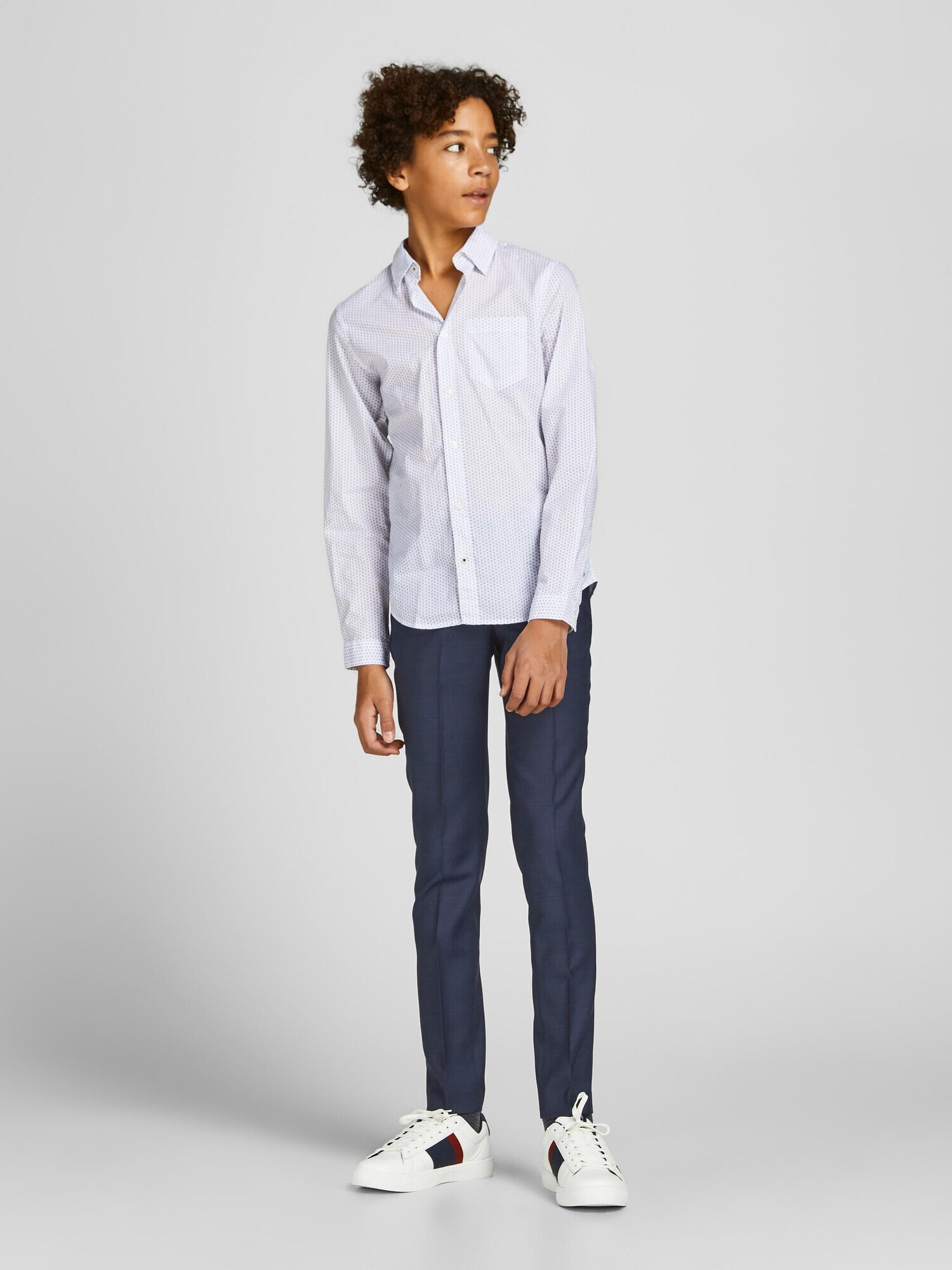 Jack & Jones Junior Pantaloni 'Solaris' bleumarin - Pled.ro