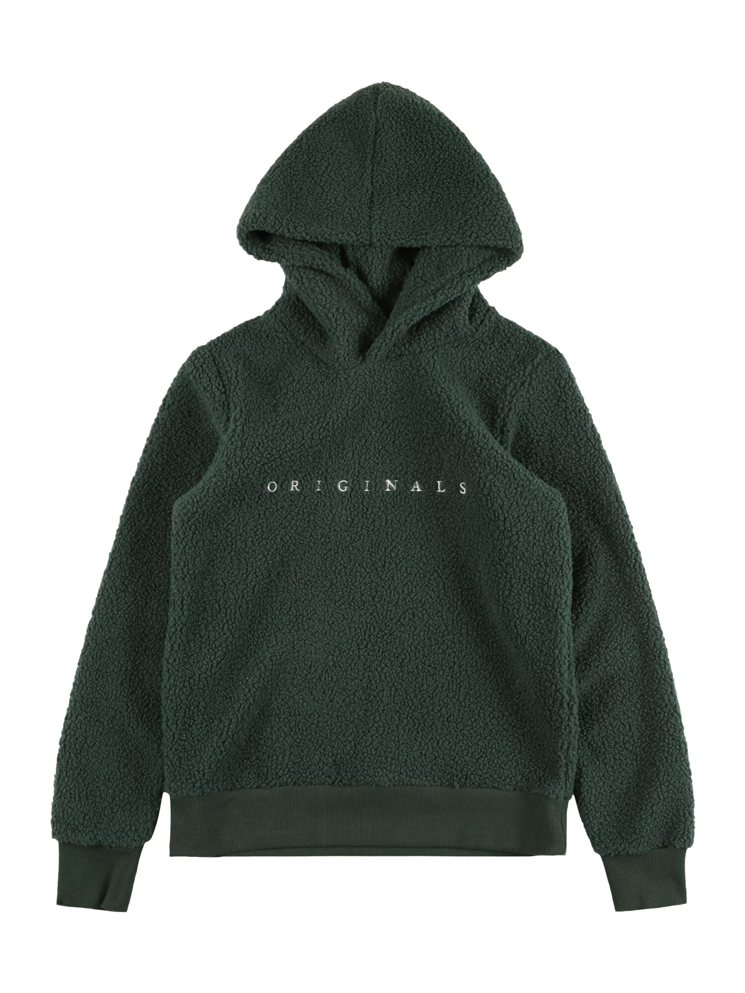 Jack & Jones Junior Pulover 'COPENHAGEN' verde închis / alb - Pled.ro