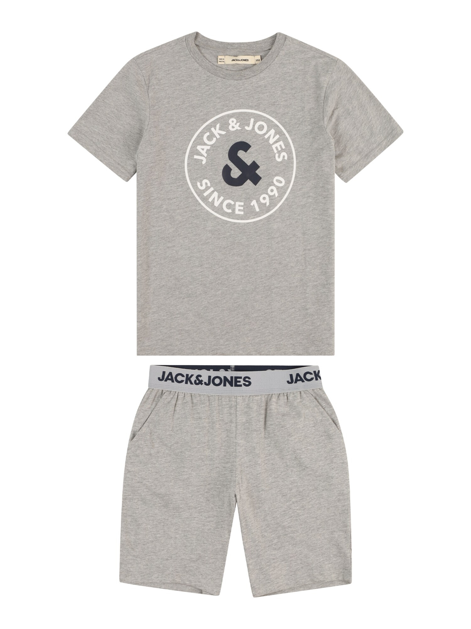 Jack & Jones Junior Set 'AARON' gri amestecat / negru / alb - Pled.ro