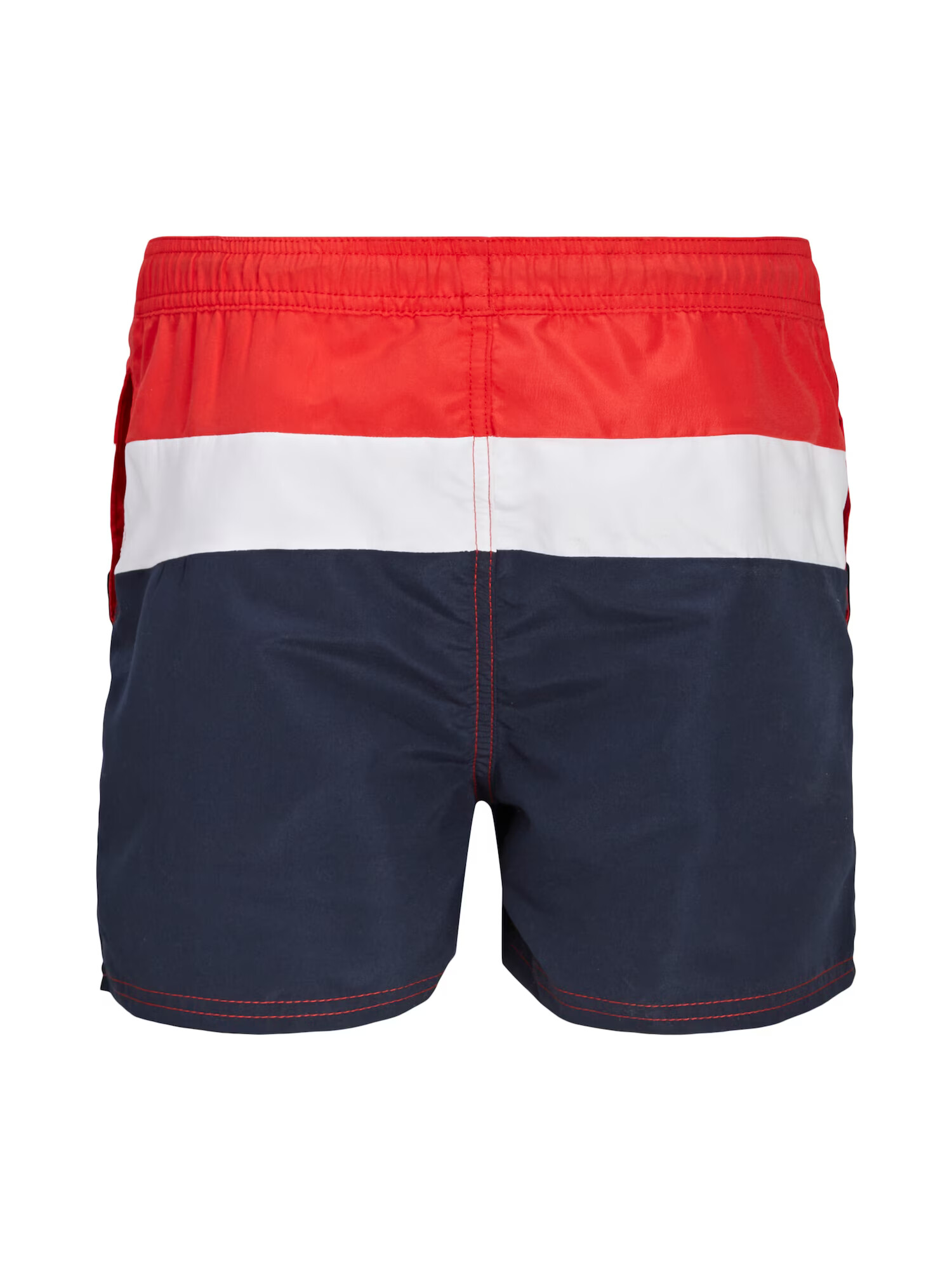 Jack & Jones Junior Șorturi de baie 'Crete' bleumarin / roși aprins / alb - Pled.ro