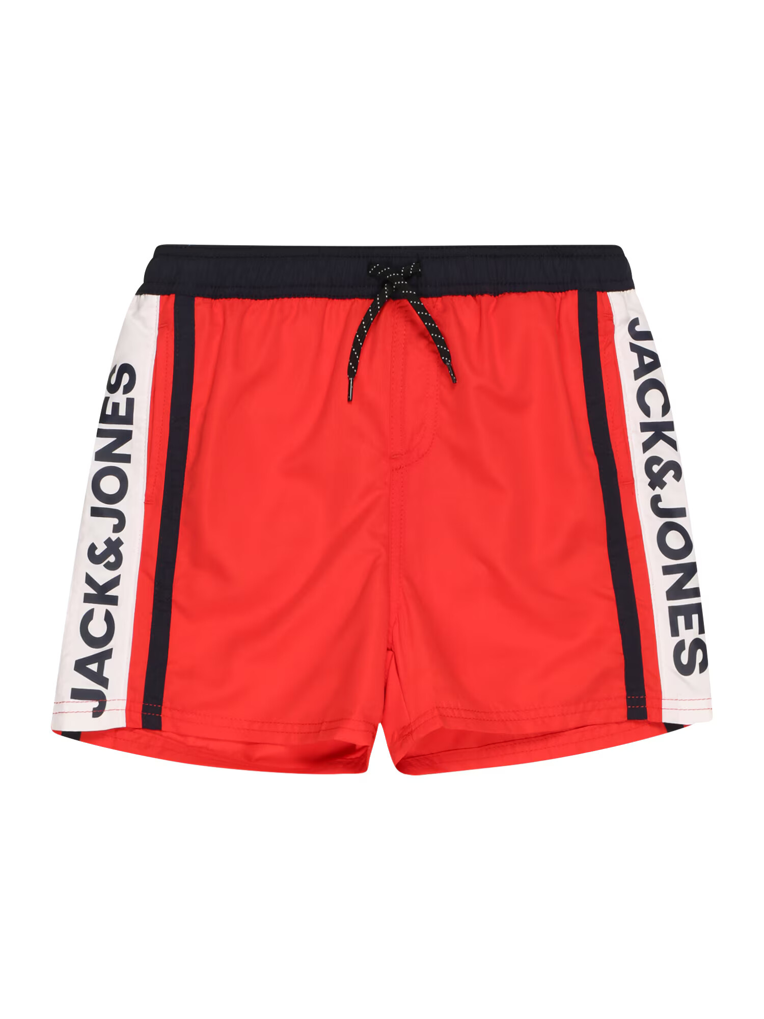 Jack & Jones Junior Șorturi de baie 'CRETE' bleumarin / roșu / negru / alb - Pled.ro