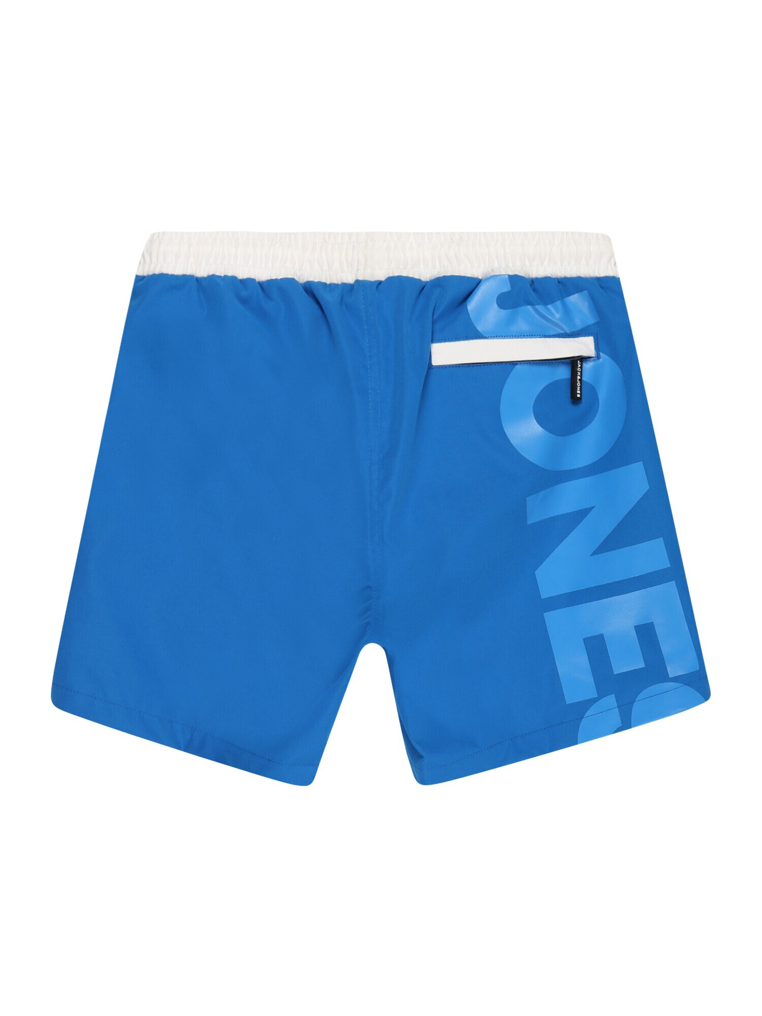 Jack & Jones Junior Șorturi de baie 'MILOS' albastru / cyan / gri / alb - Pled.ro