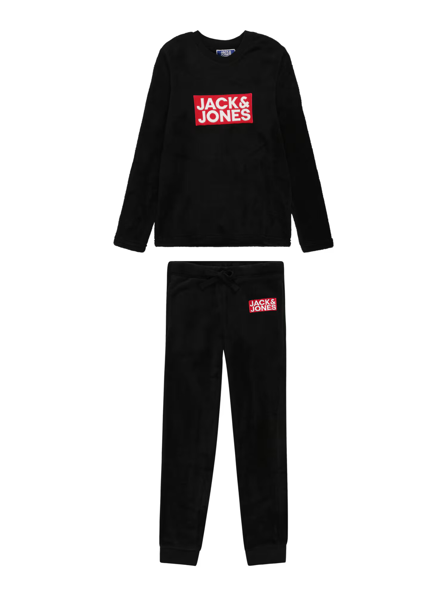 Jack & Jones Junior Trening roșu / negru / alb - Pled.ro