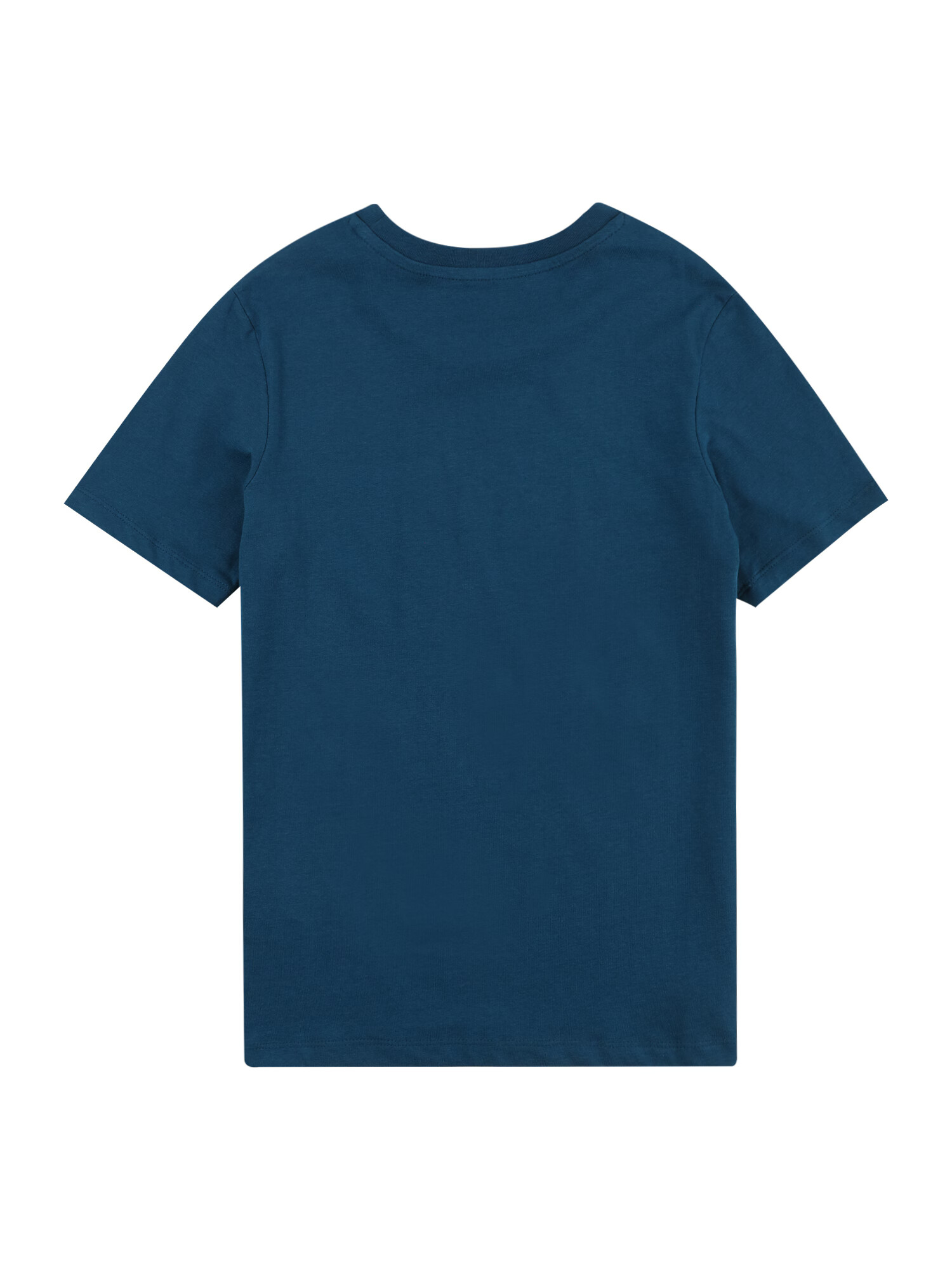 Jack & Jones Junior Tricou albastru marin / portocaliu deschis / alb - Pled.ro