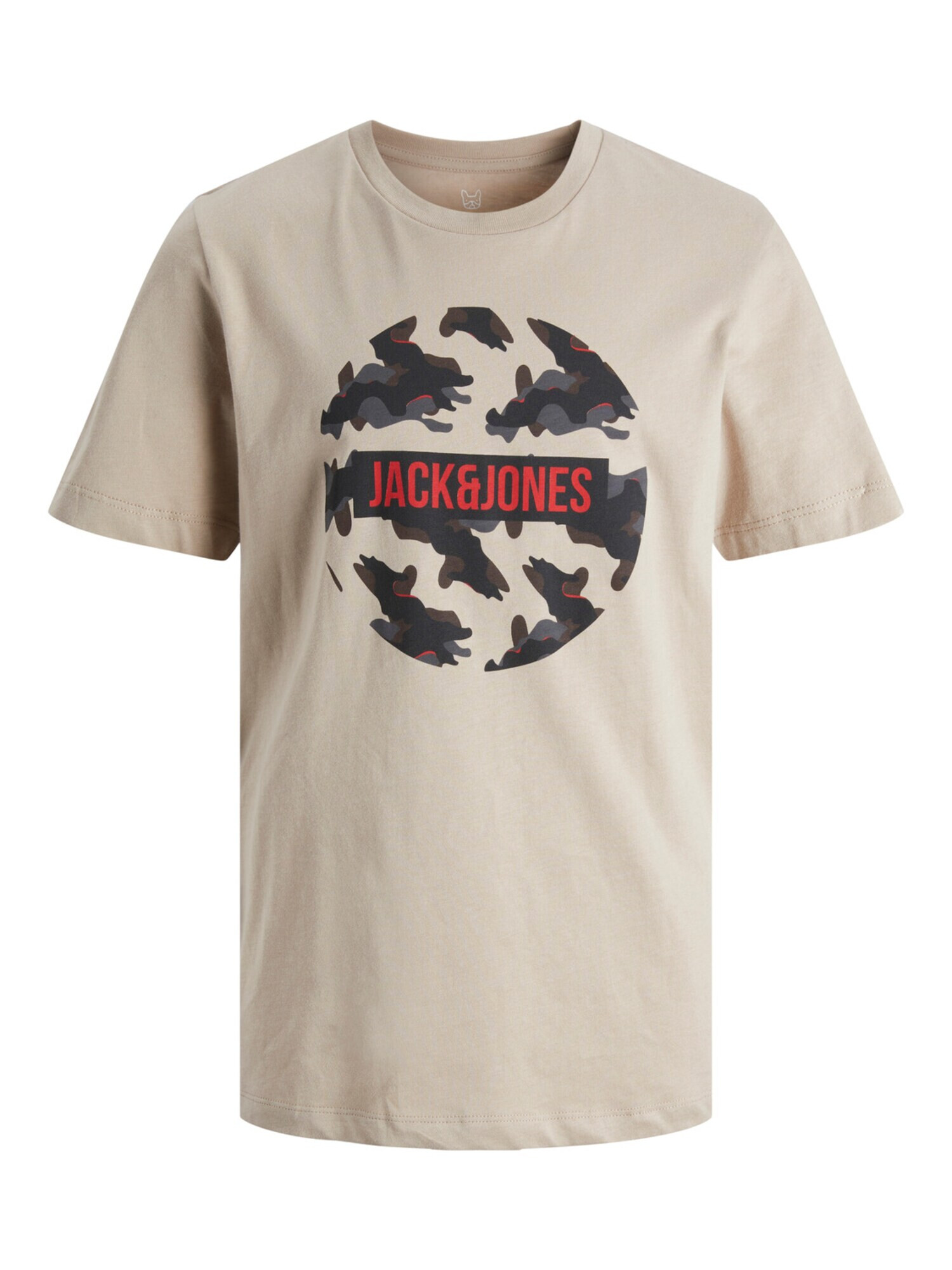 Jack & Jones Junior Tricou bej / roșu / negru - Pled.ro